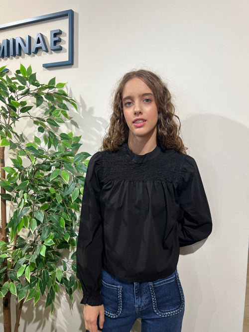 Blusa Maeva negra