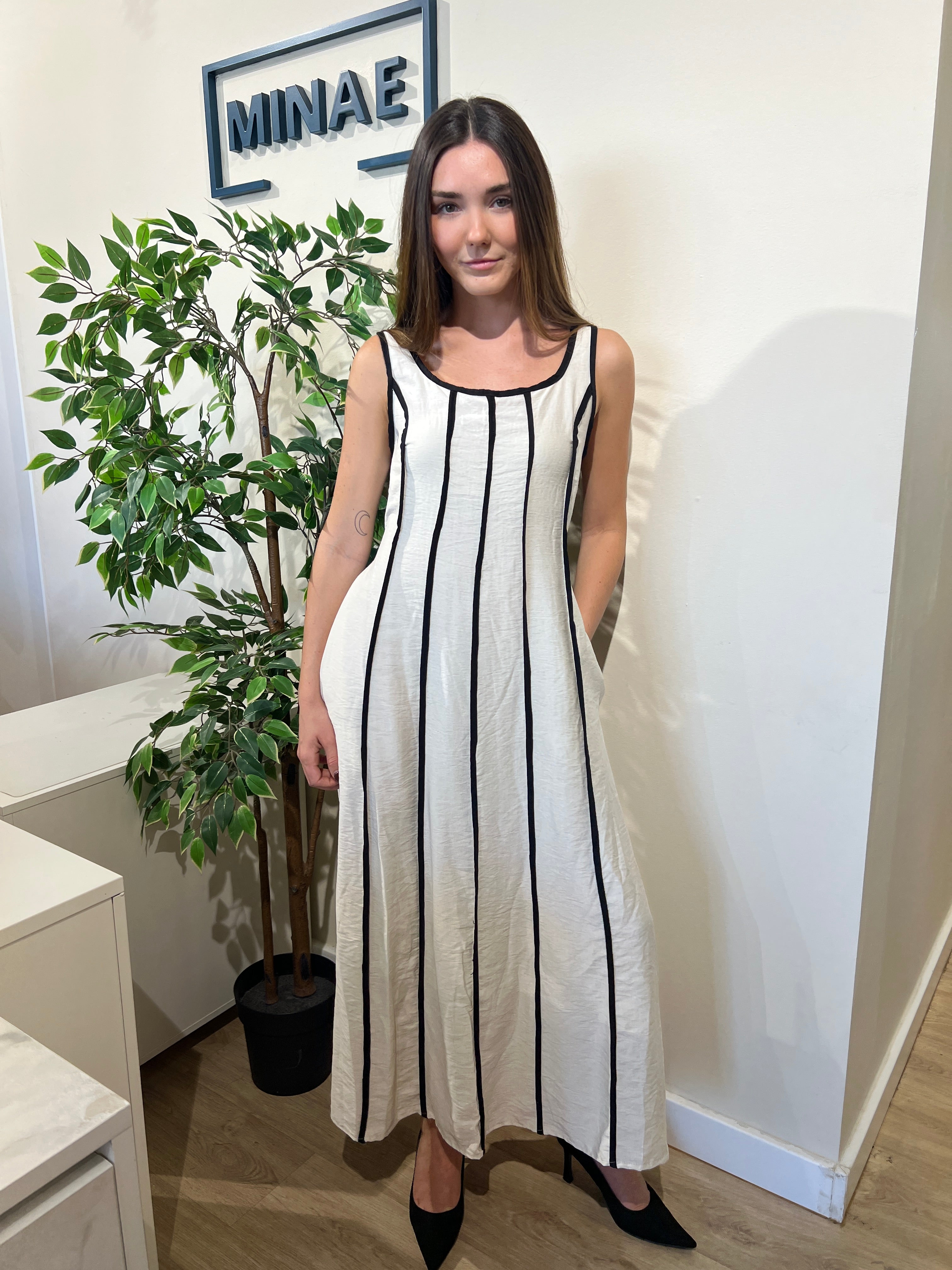 Vestido Anne blanco
