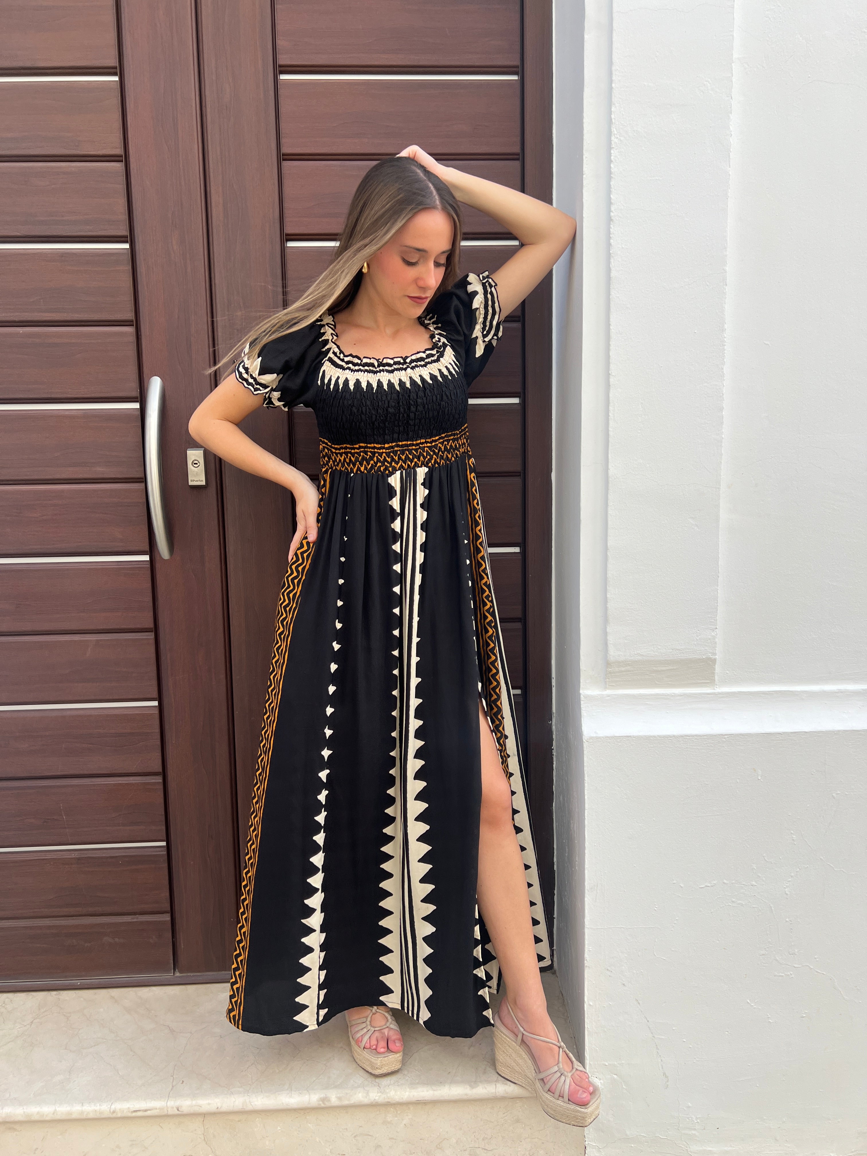 Vestido Minerva negro