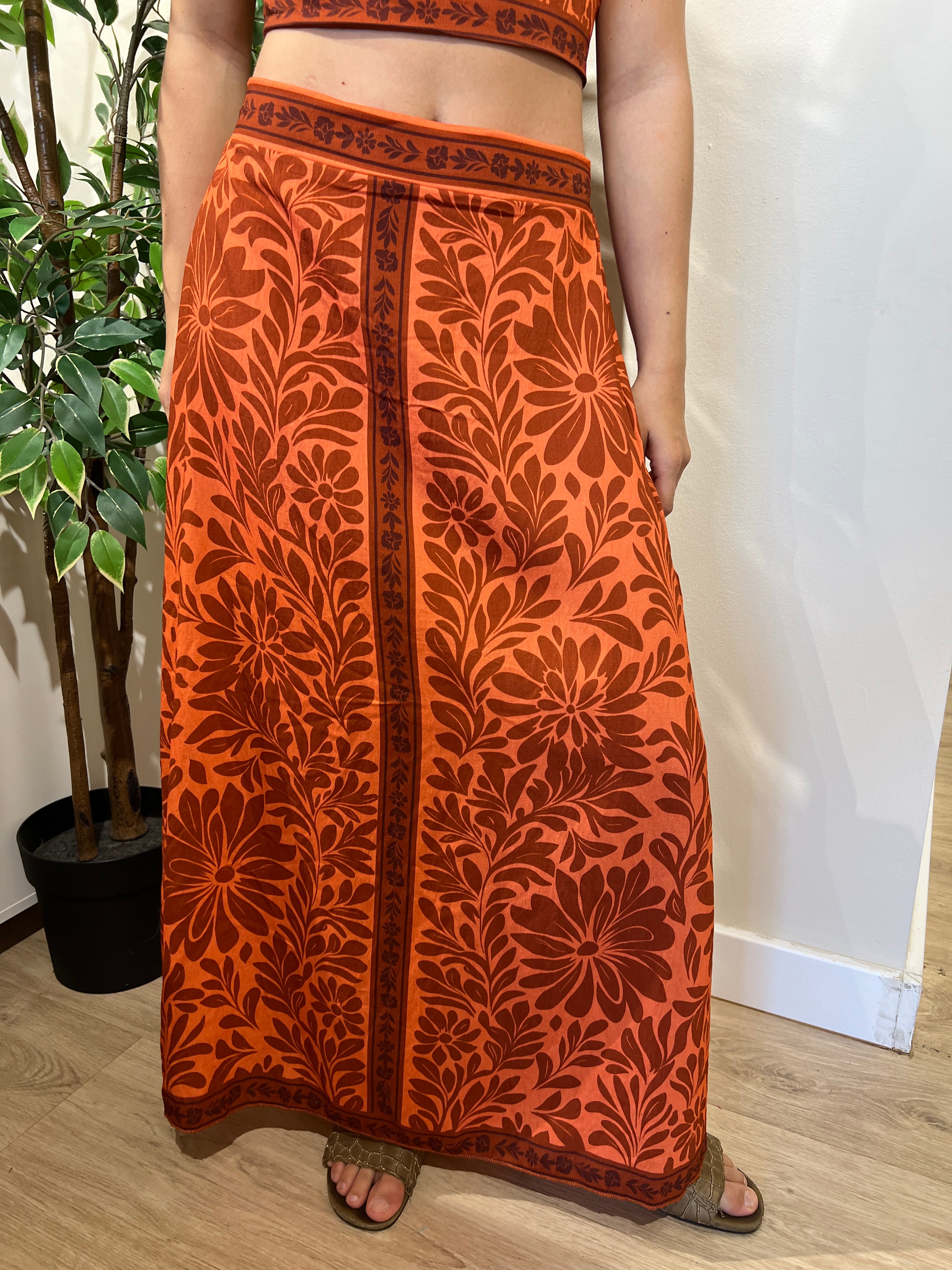 Conjunto Valeria naranja