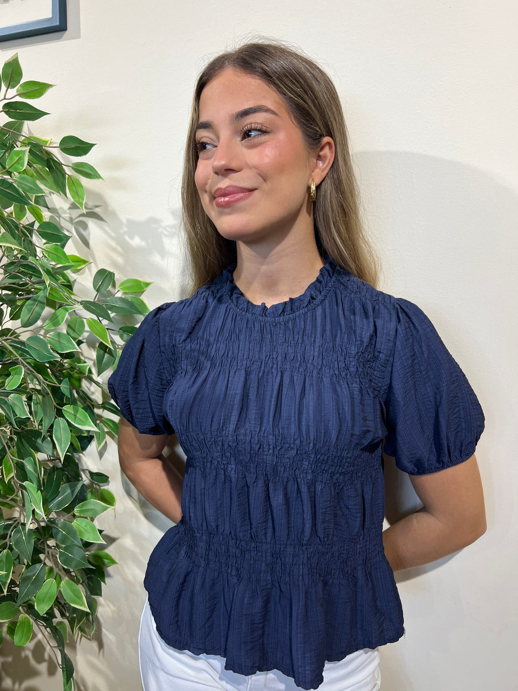 Blusa Julieta azul