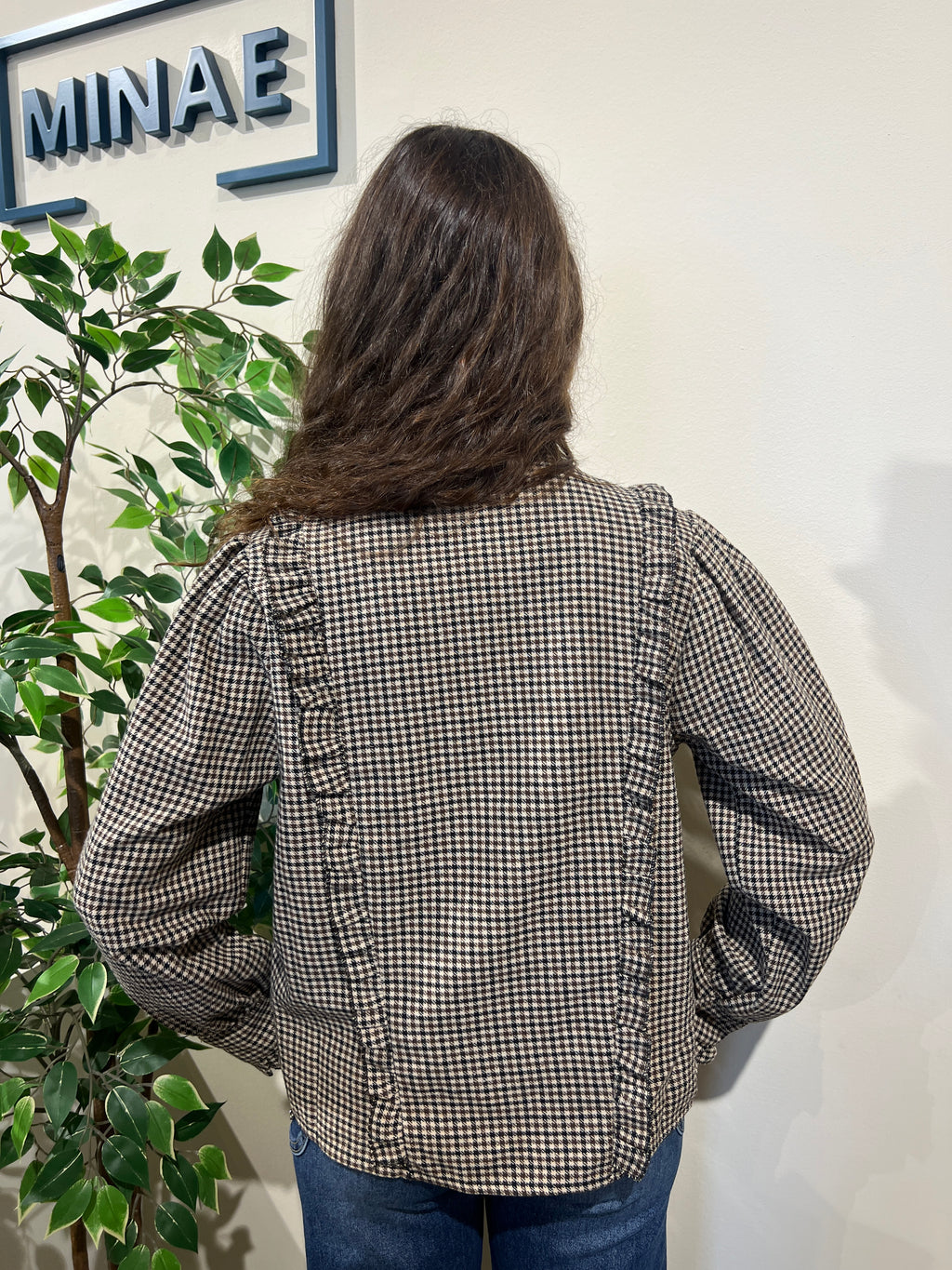 Blusa cuadritos