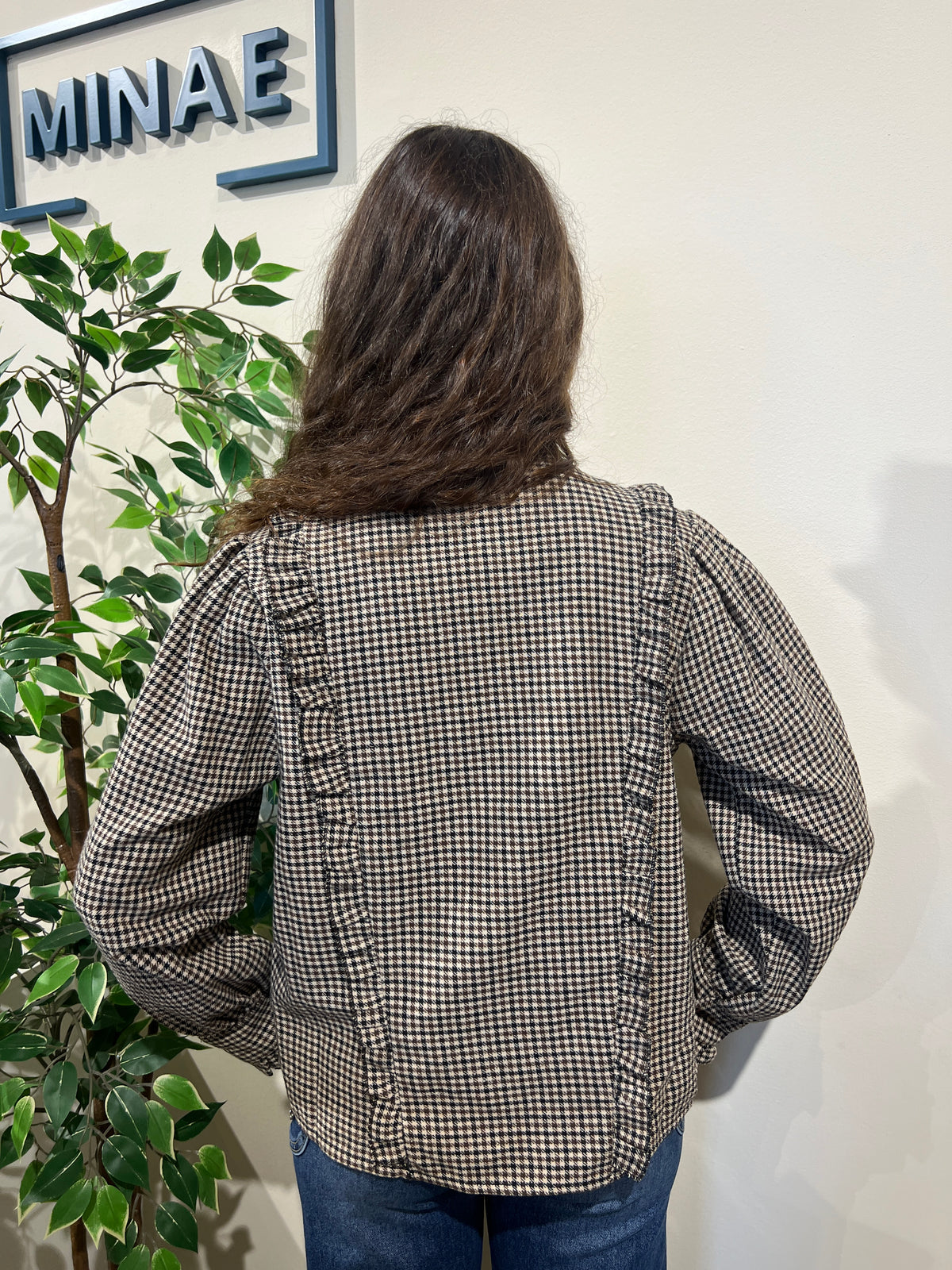 Blusa cuadritos