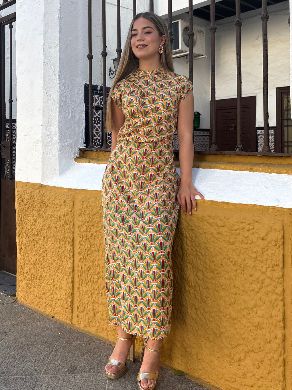 Vestido Atenea amarillo