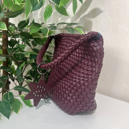 Bolso Poppy granate