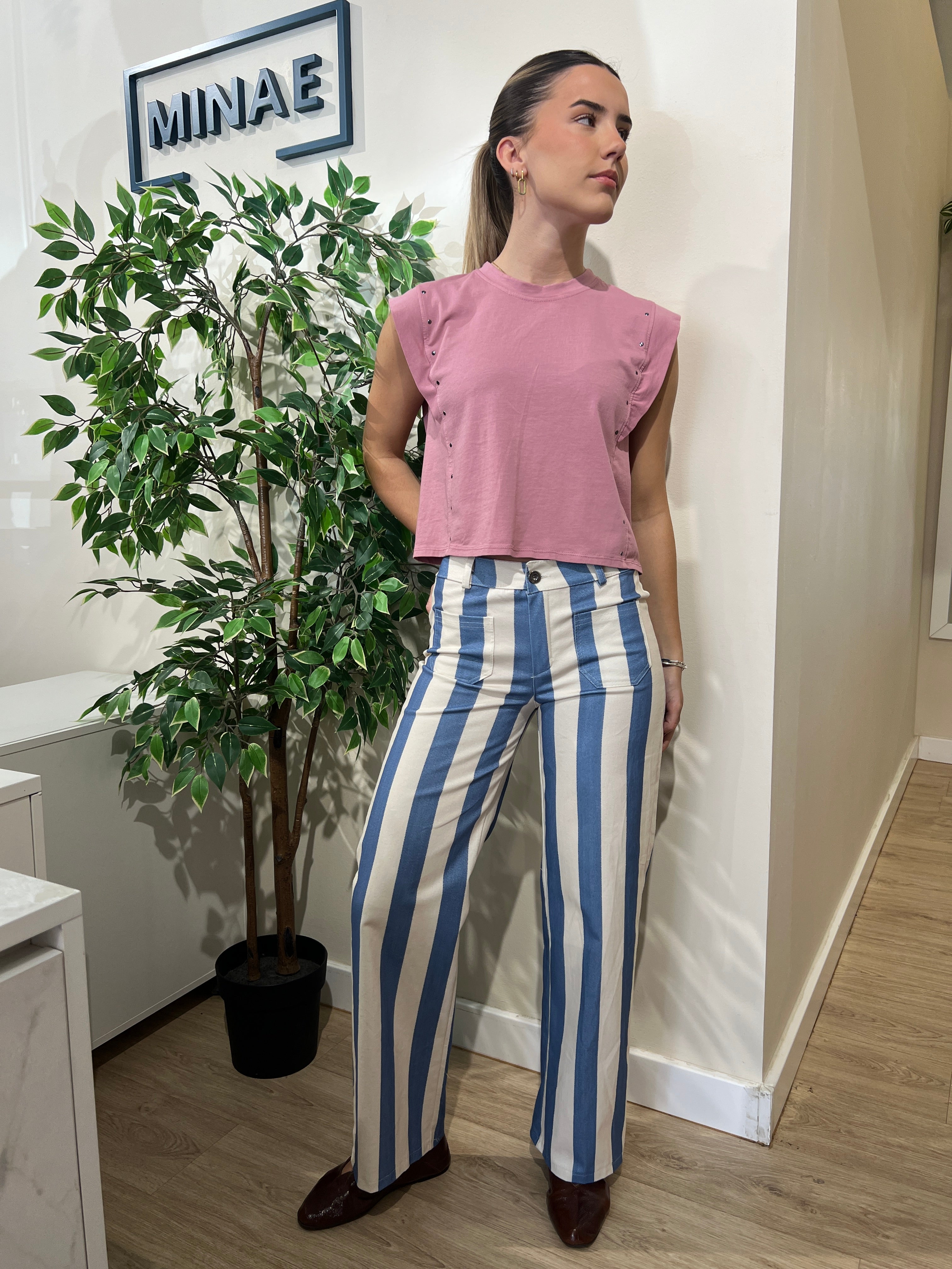 Pantalón rayas