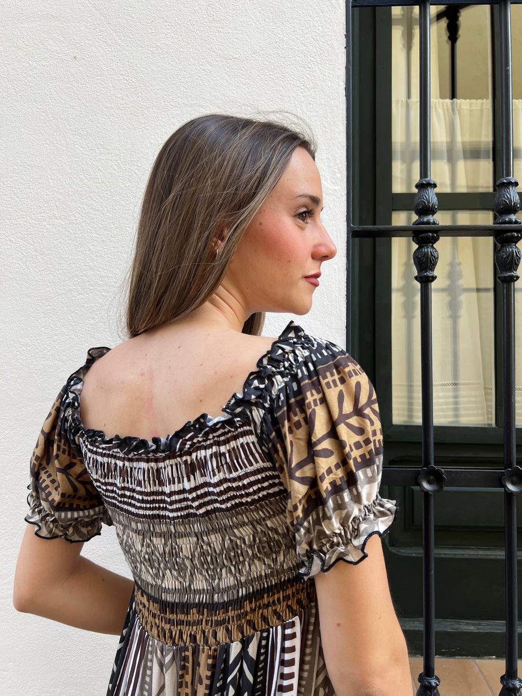 Vestido Minerva rayas