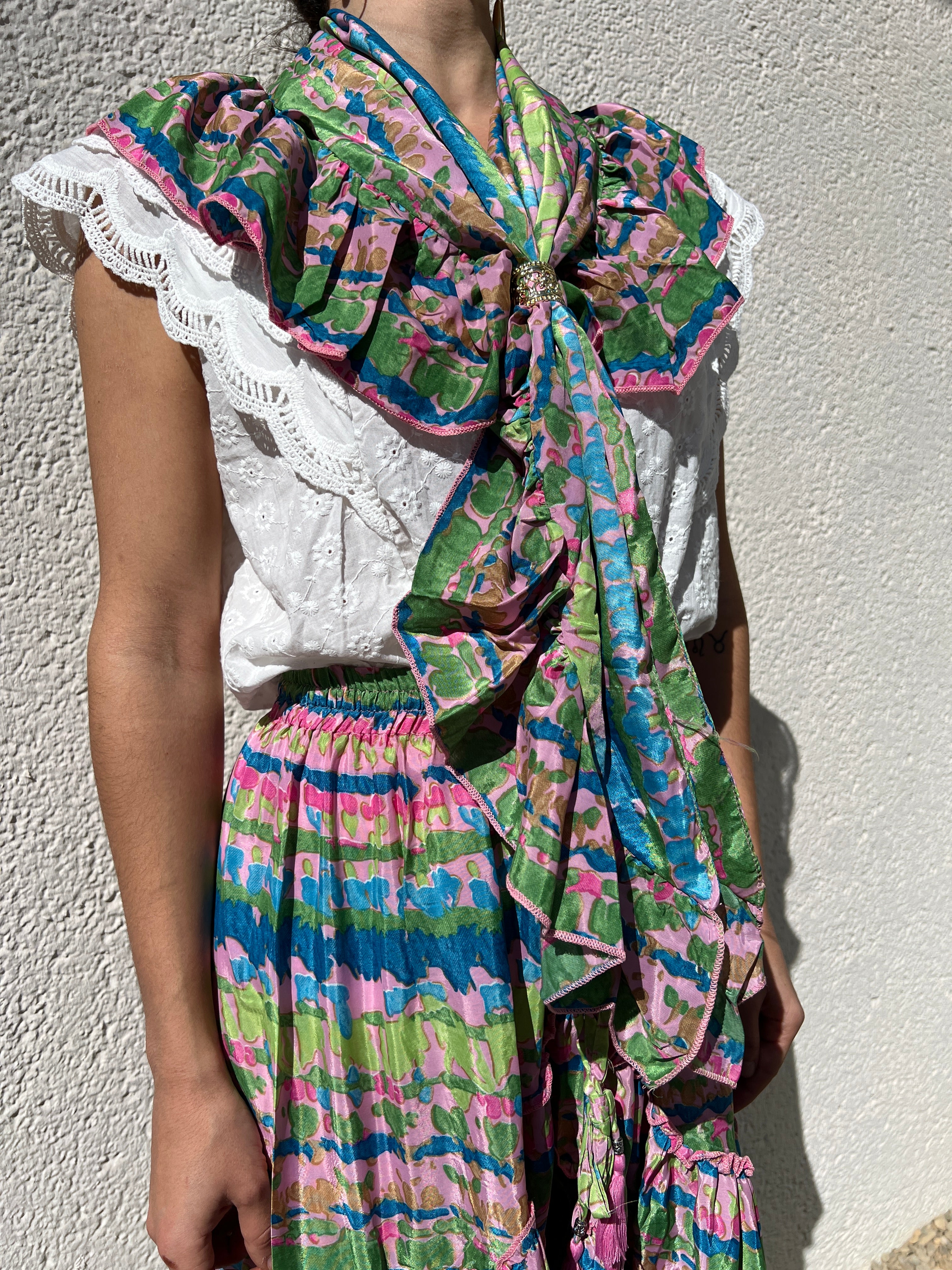 Conjunto Rocío rayas