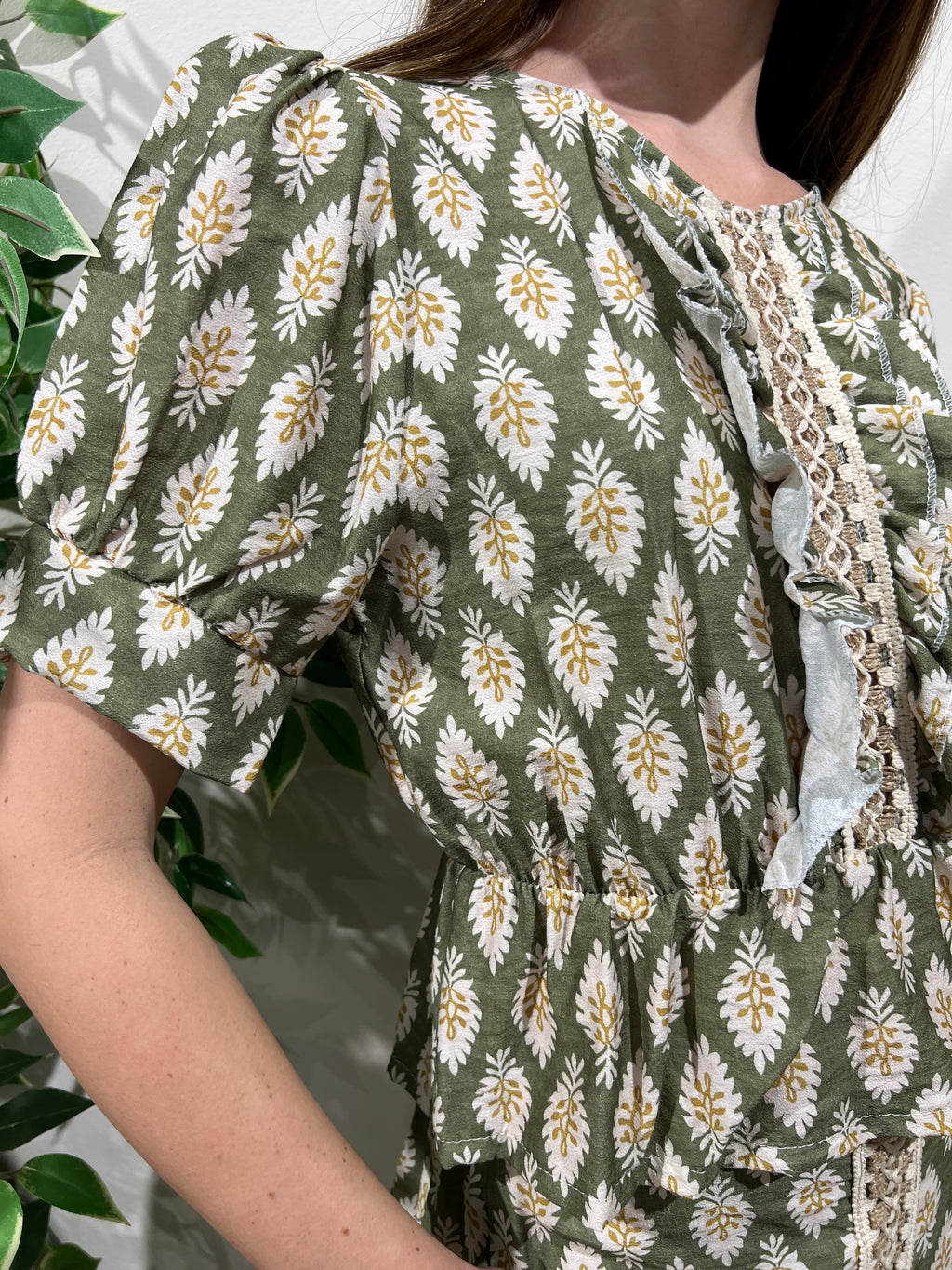 Conjunto Bárbara verde