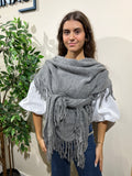 Capa flecos gris