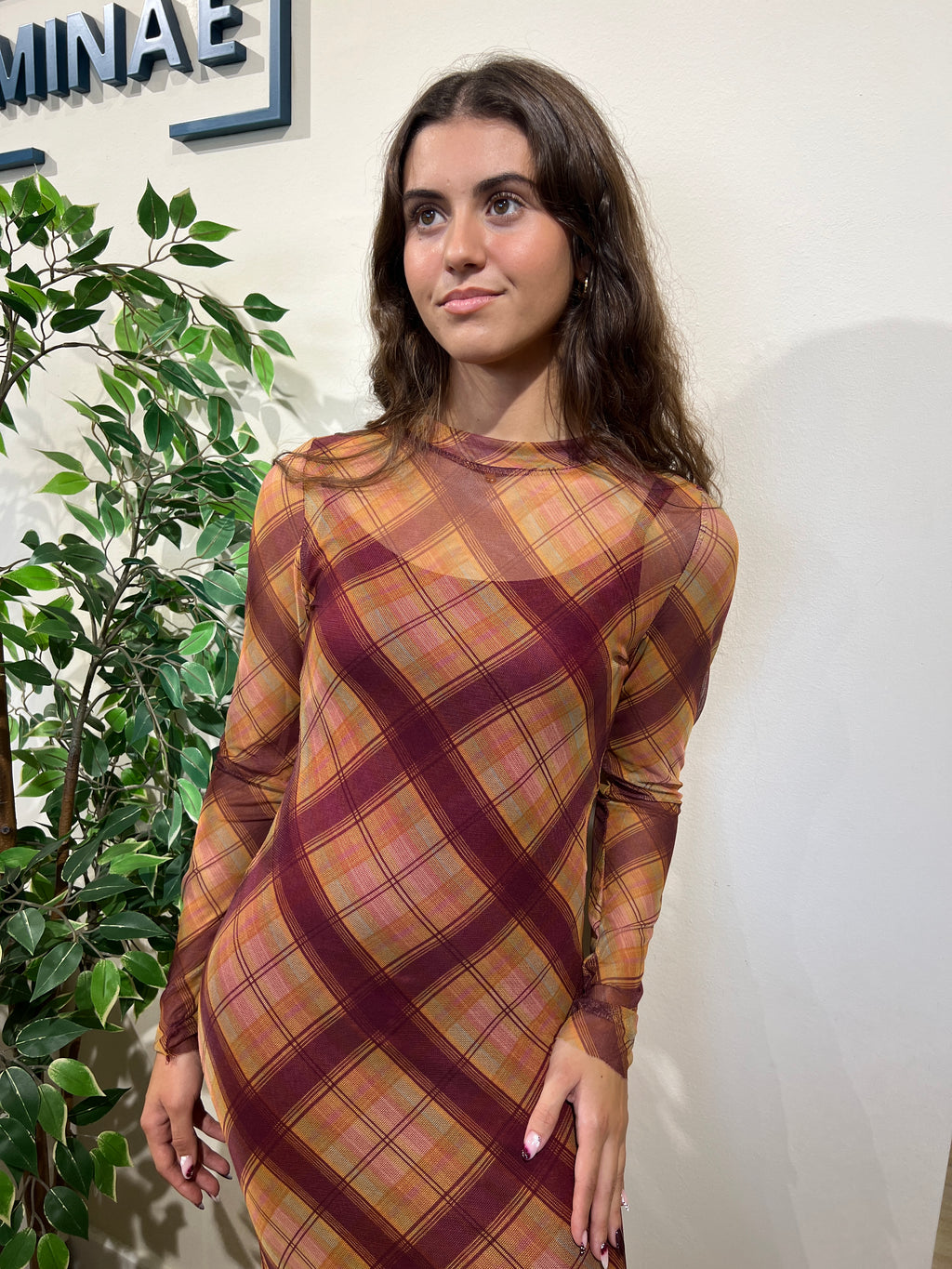 Vestido Hache granate