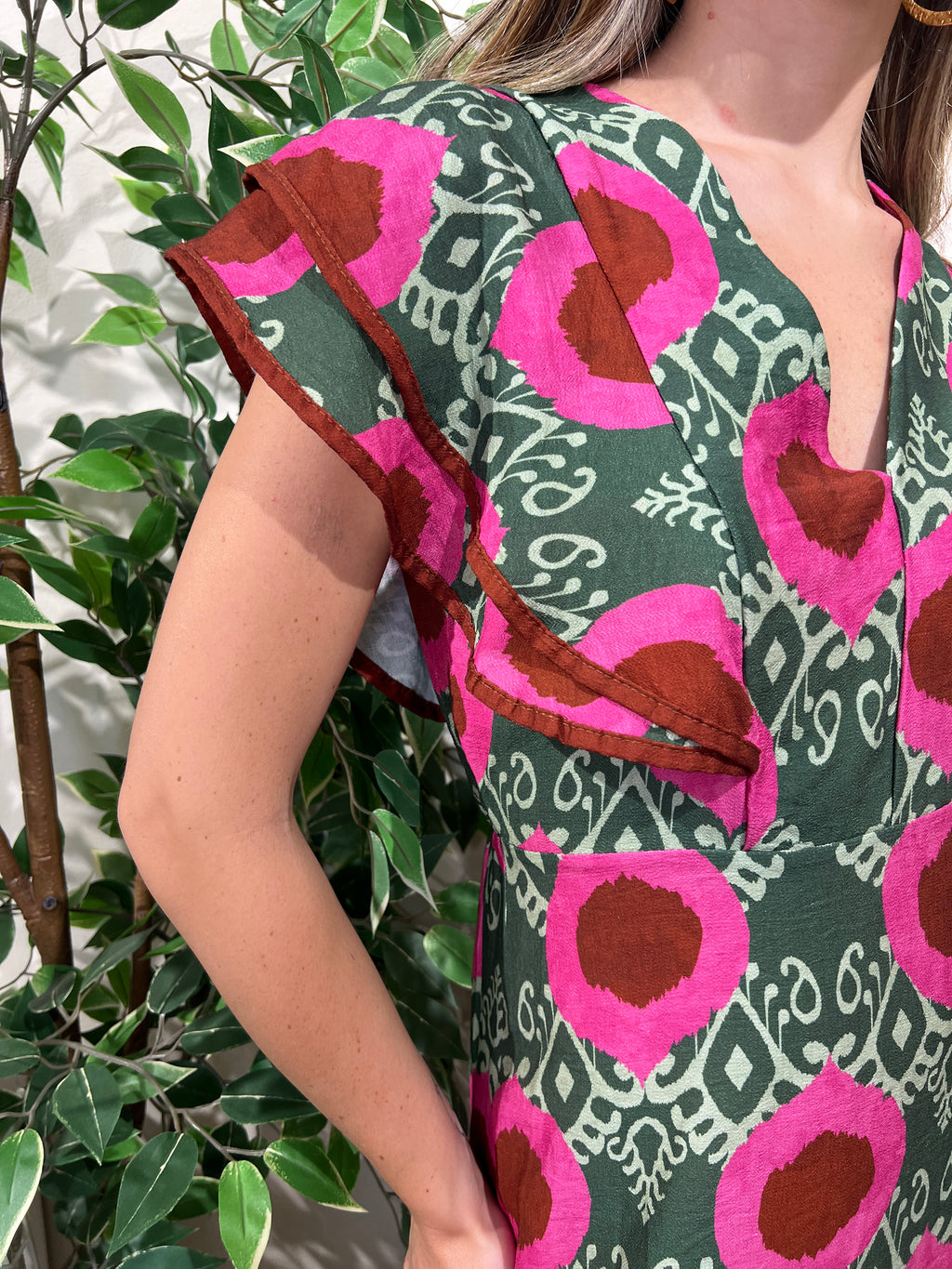 Vestido Eloísa verde
