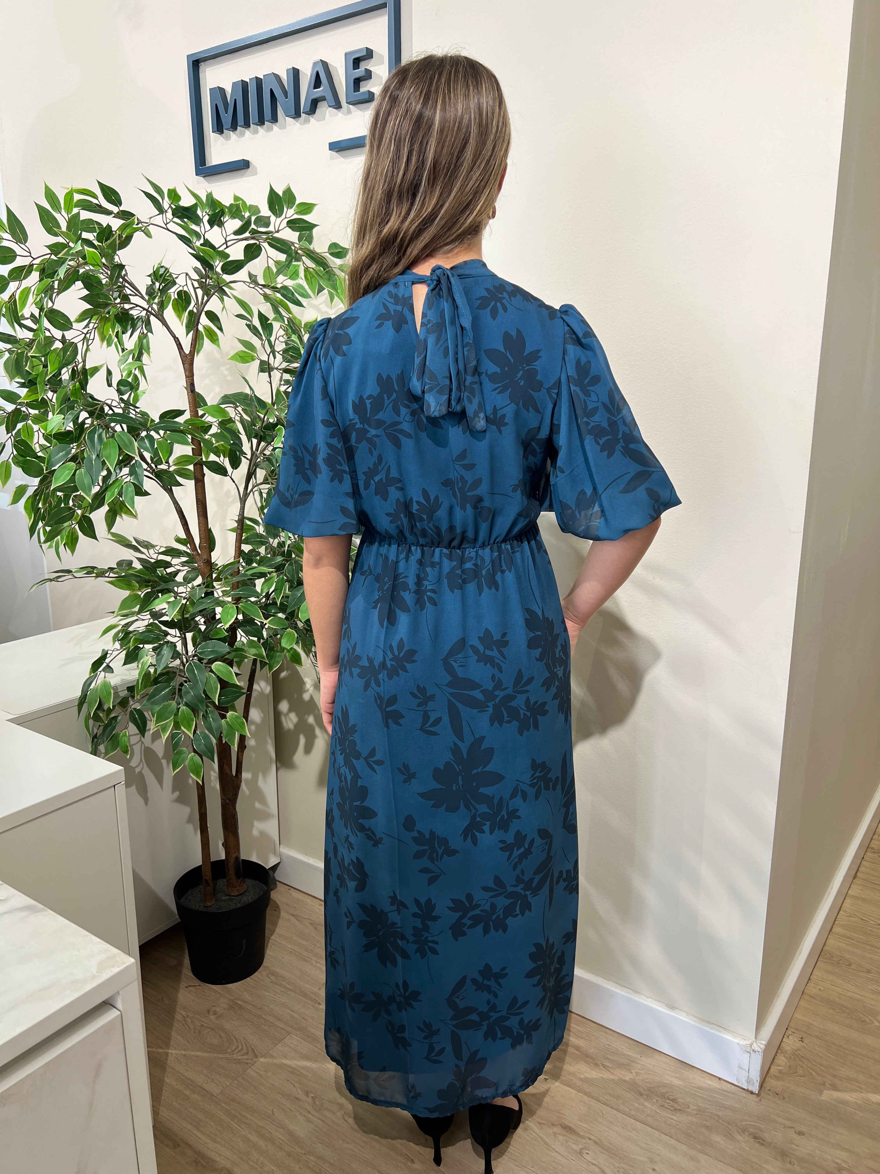 Vestido Renata azul