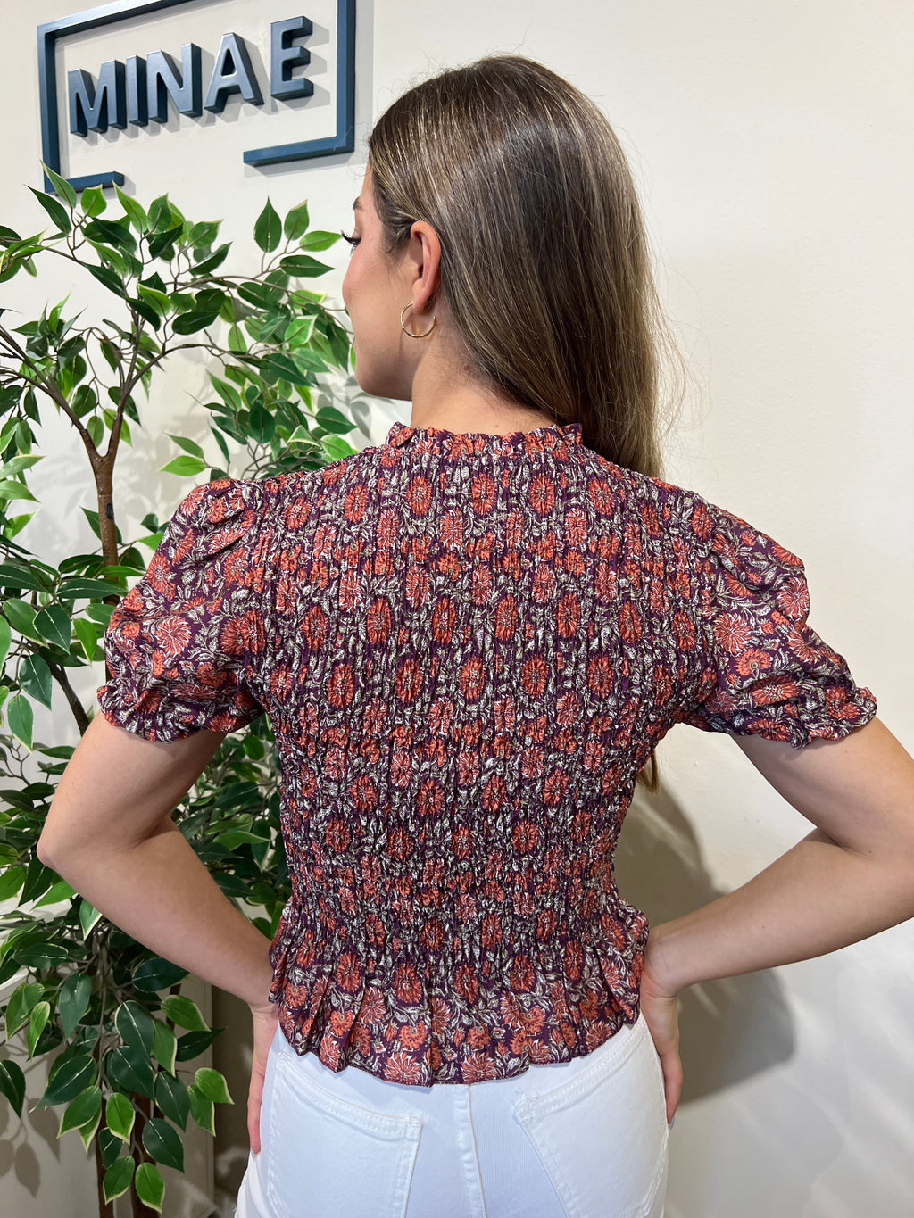 Blusa Paula morada