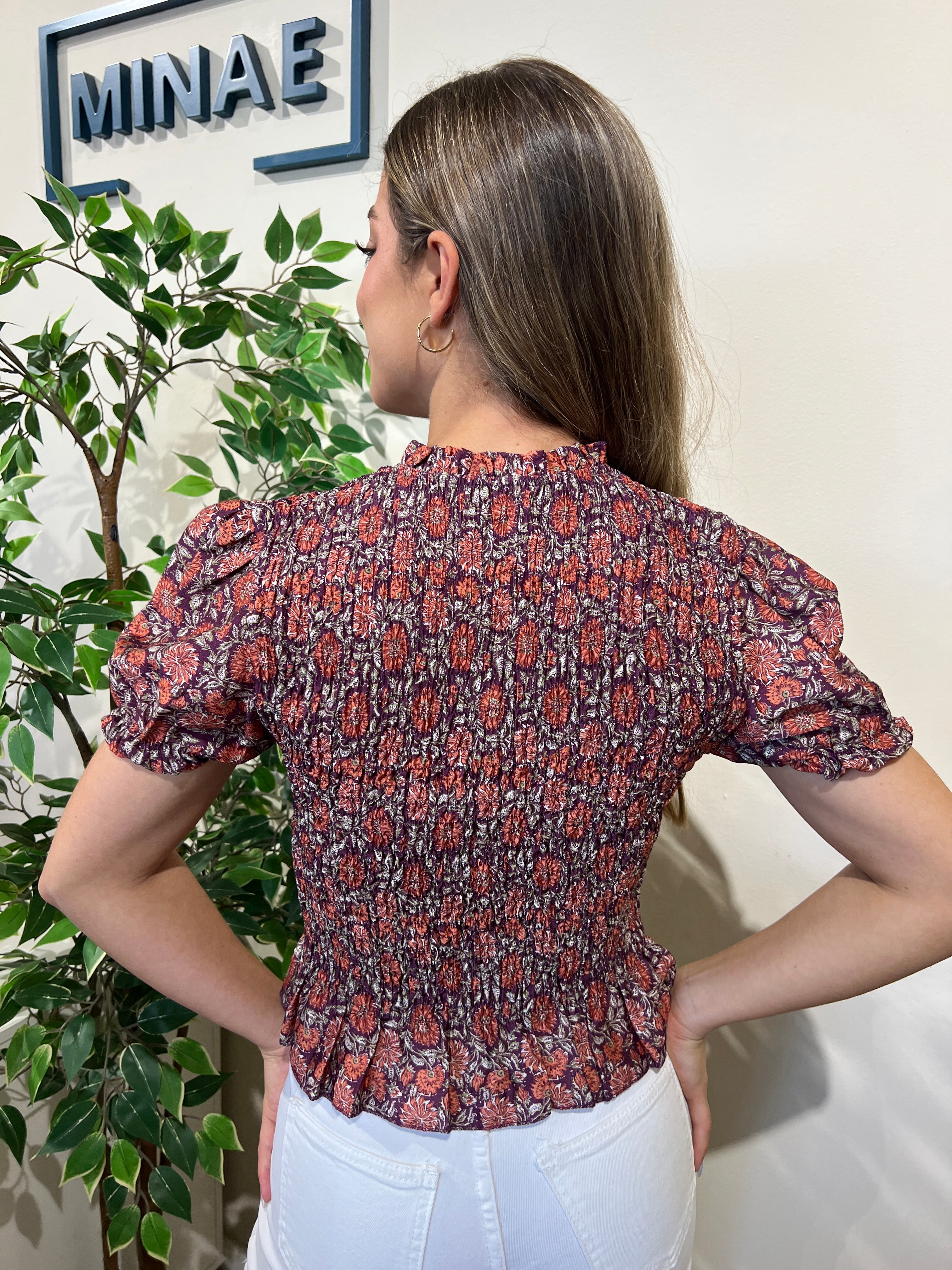Blusa Paula morada