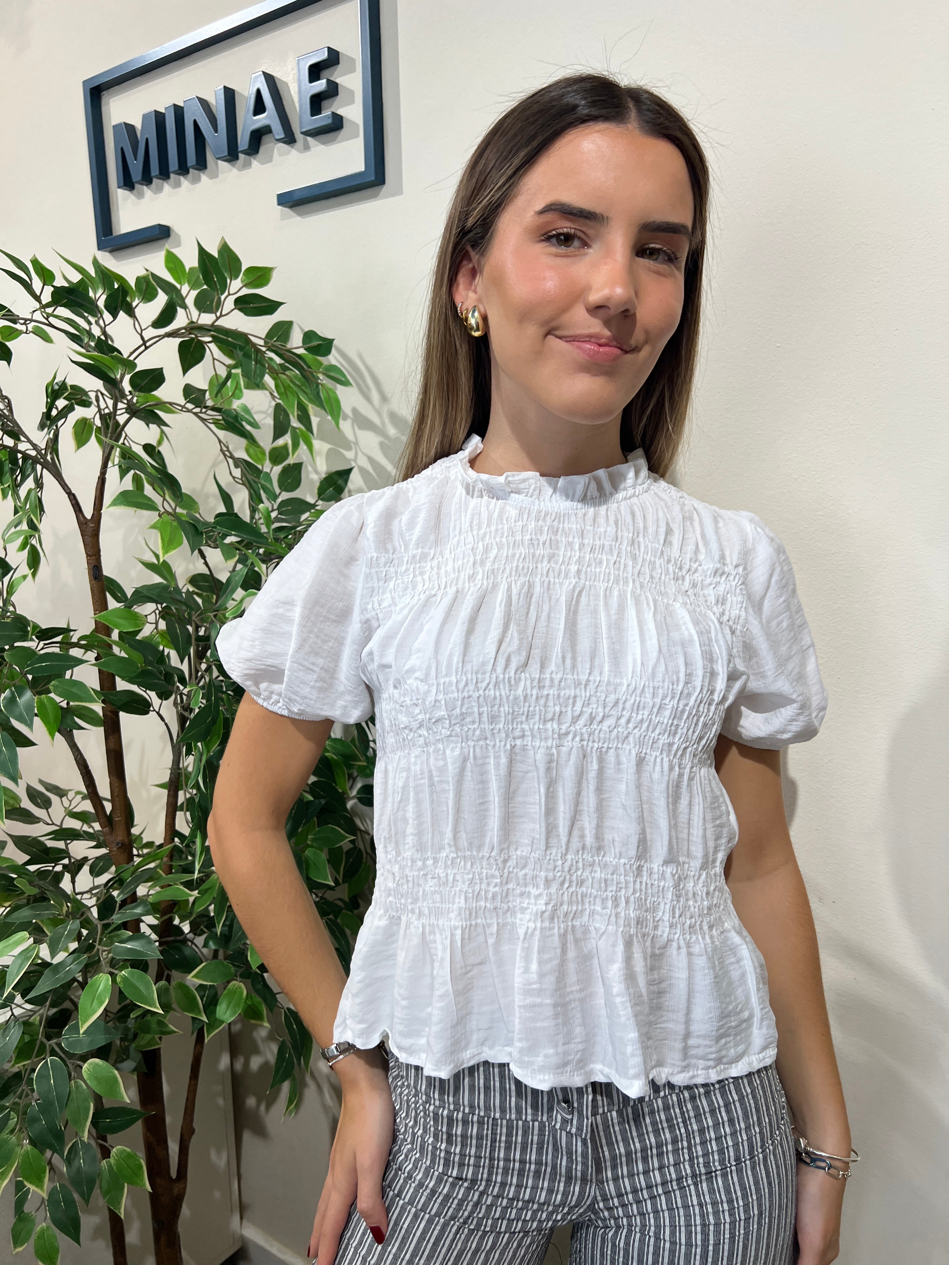 Blusa Julieta blanca