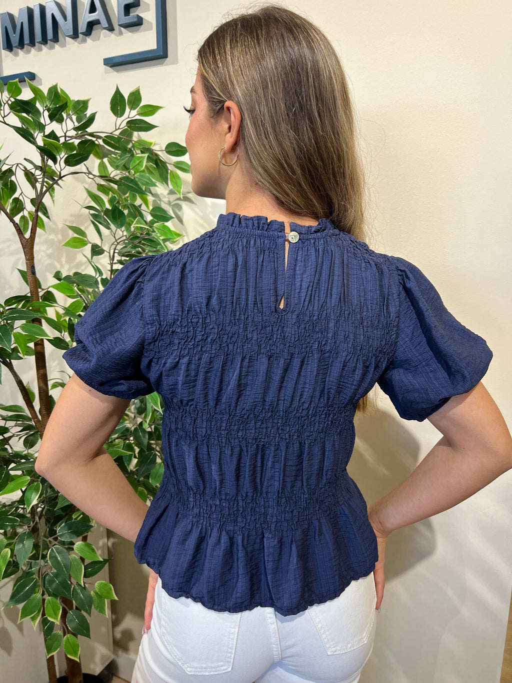 Blusa Julieta azul
