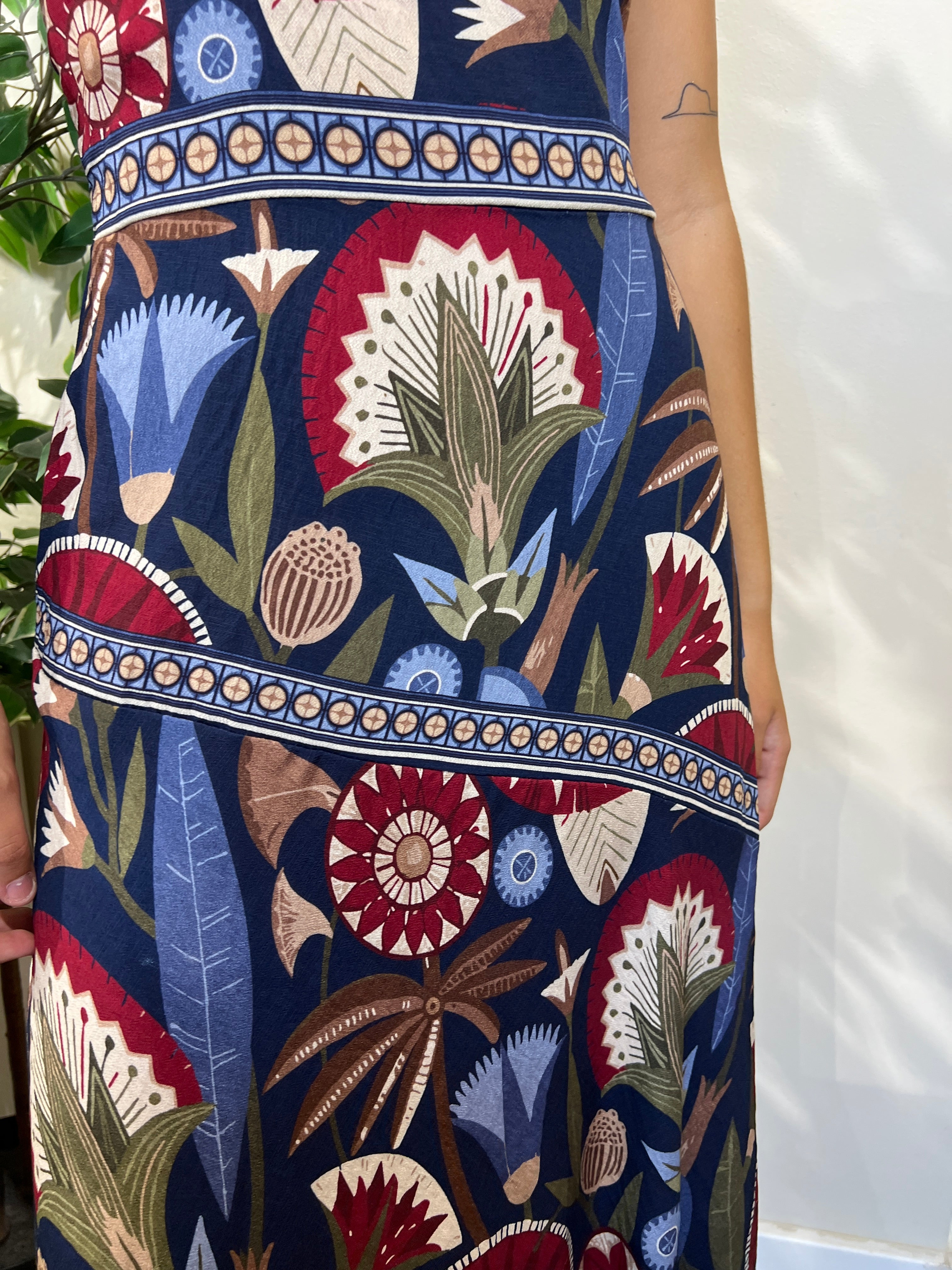 Vestido Anita azul