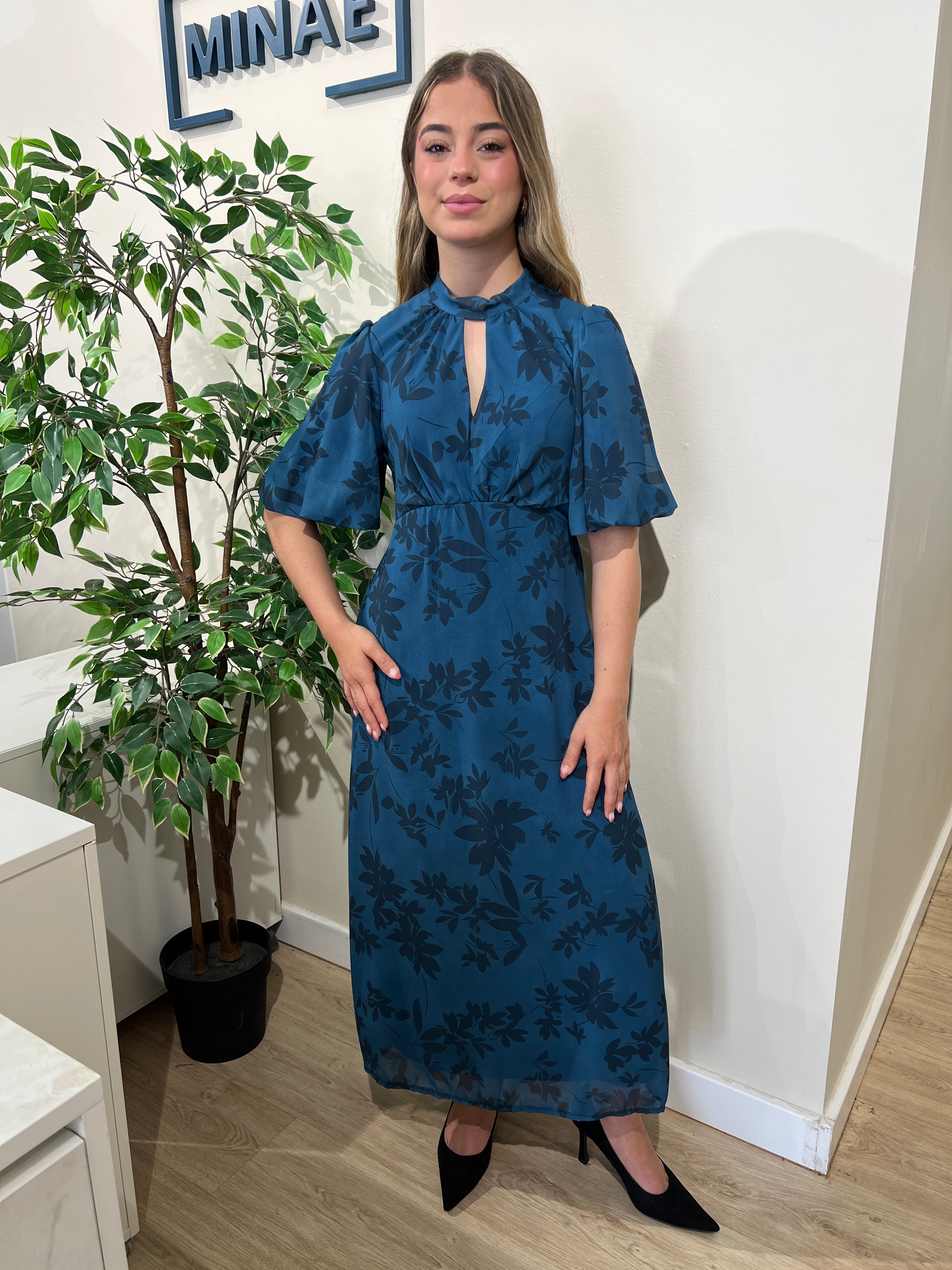 Vestido Renata azul