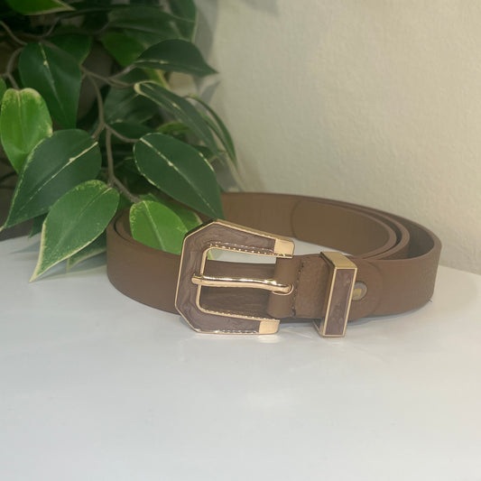 Cinturón taupe