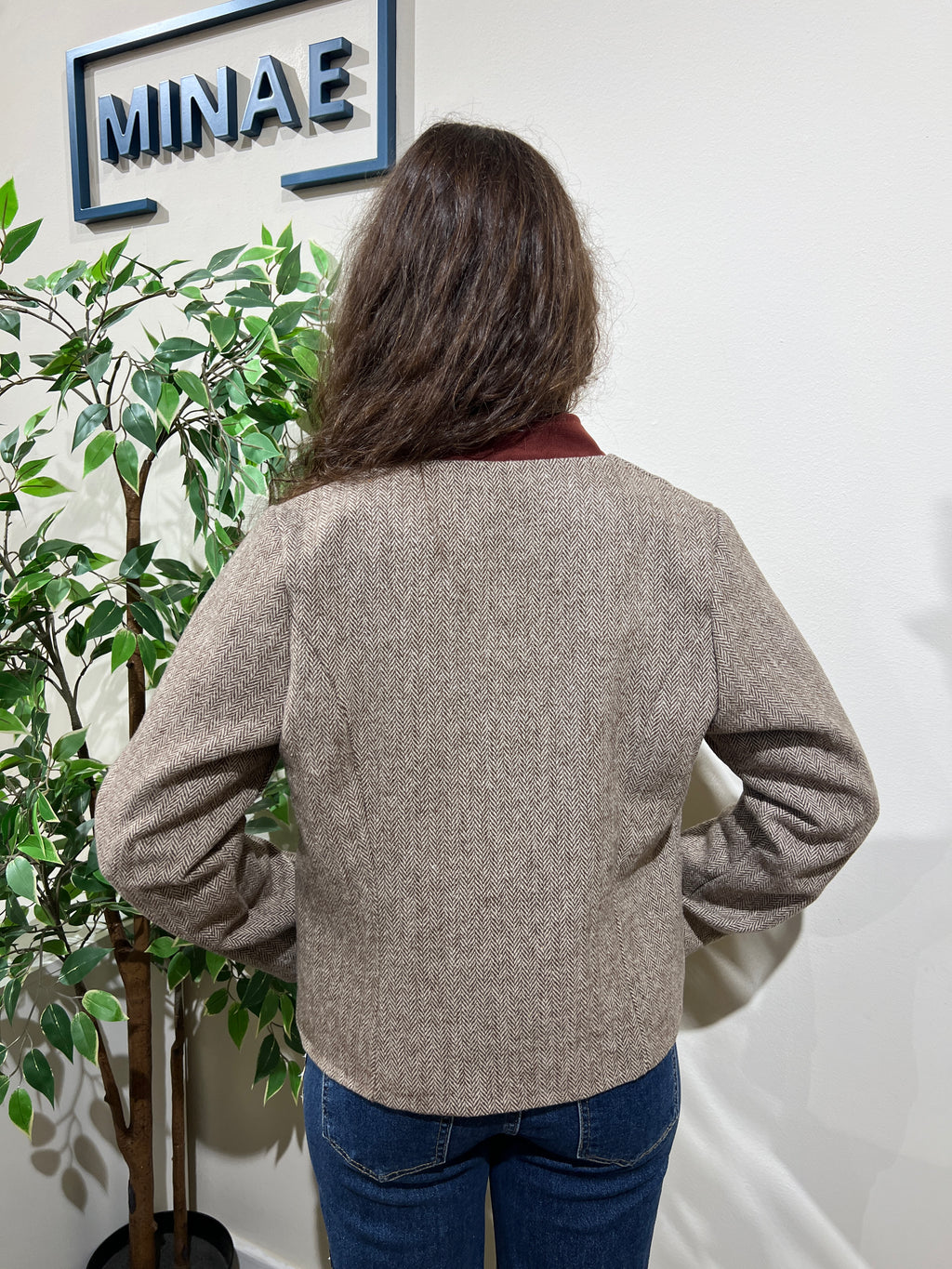 Chaqueta Carol marrón