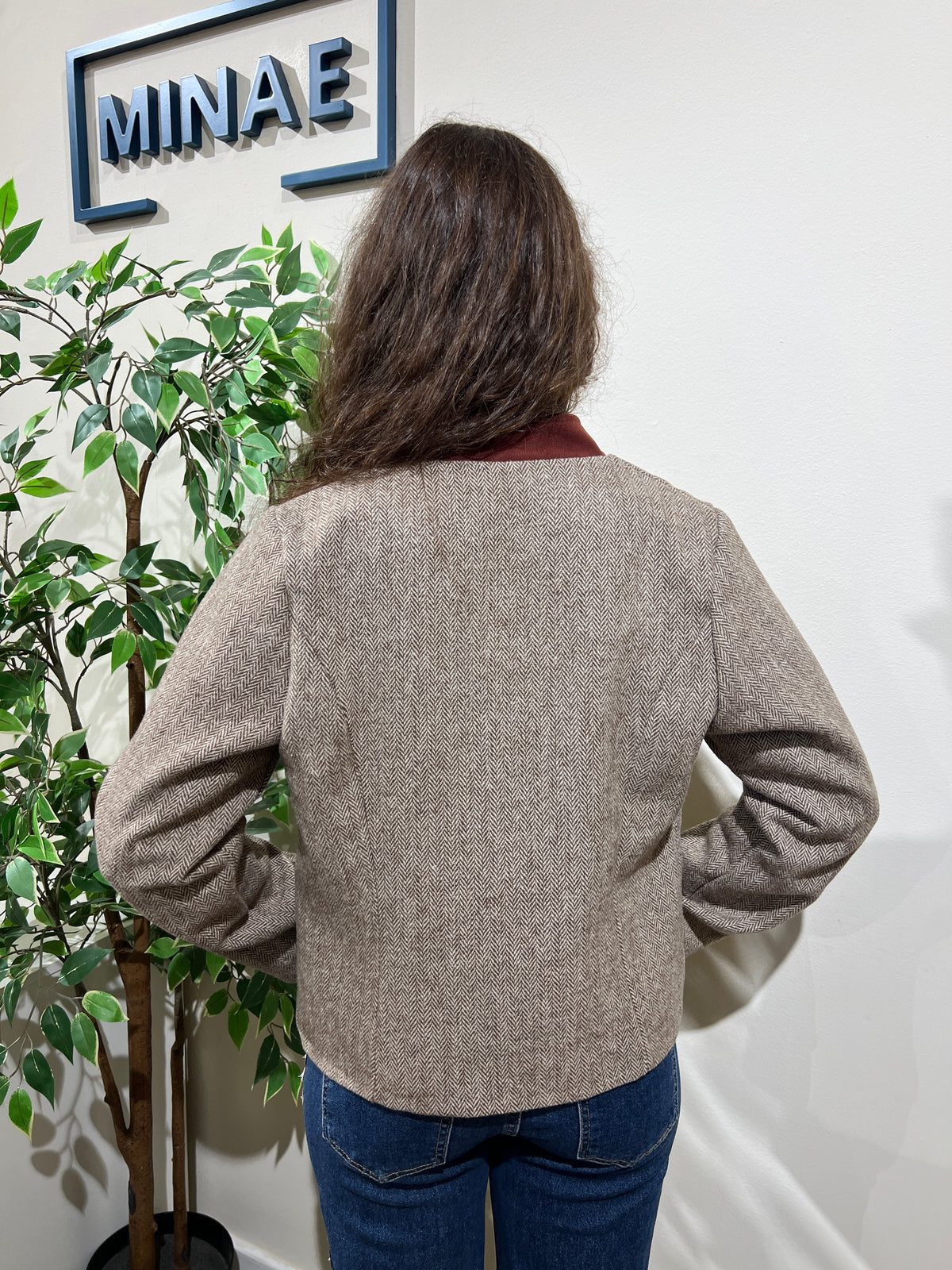 Chaqueta Carol marrón