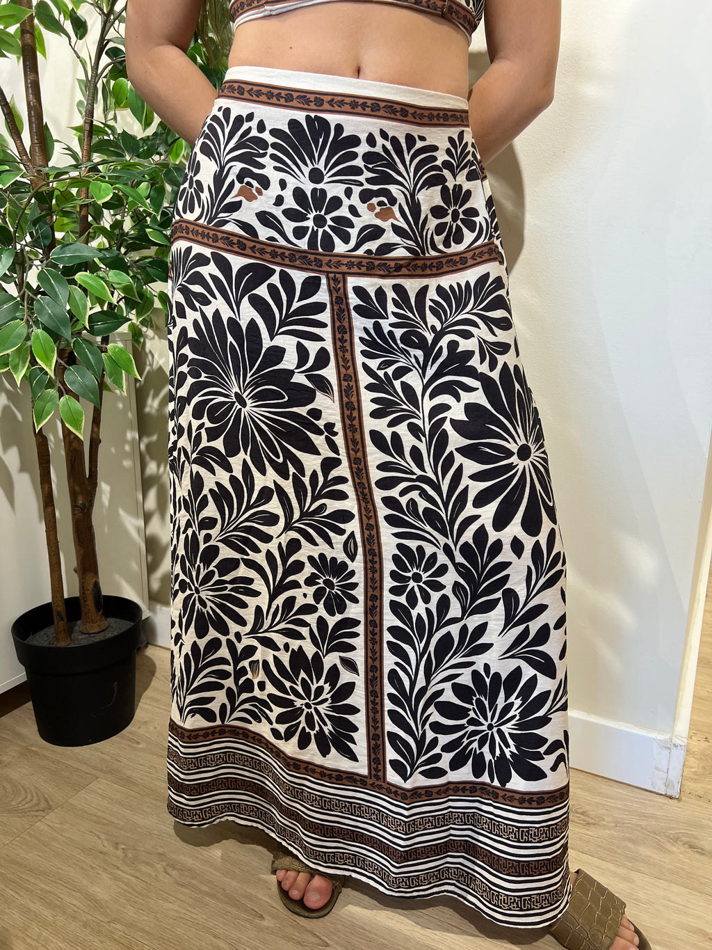Conjunto Valeria blanco y negro