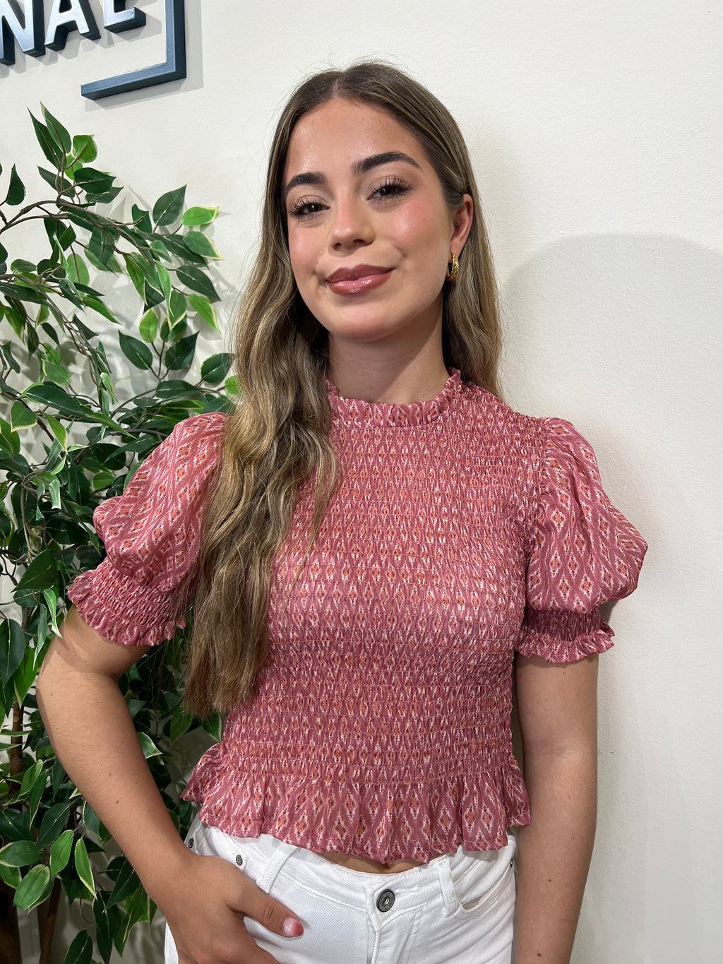 Camiseta Meris rosa