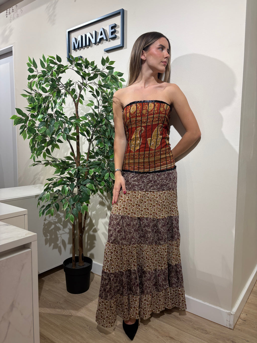 Vestido Lucy marrón