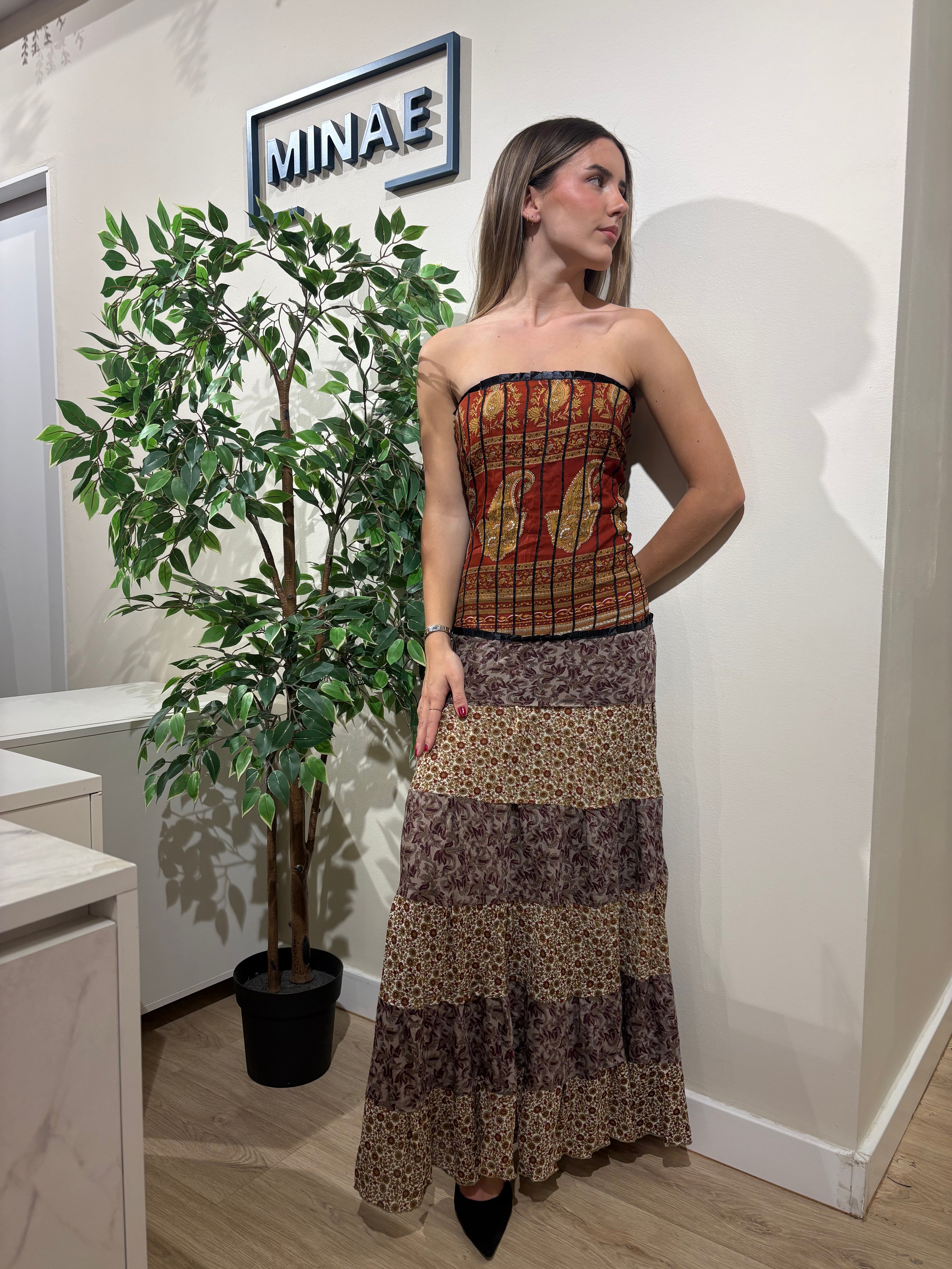 Vestido Lucy marrón