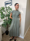 Vestido Carlota caqui