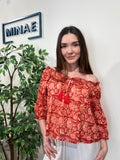 Blusa Priya roja