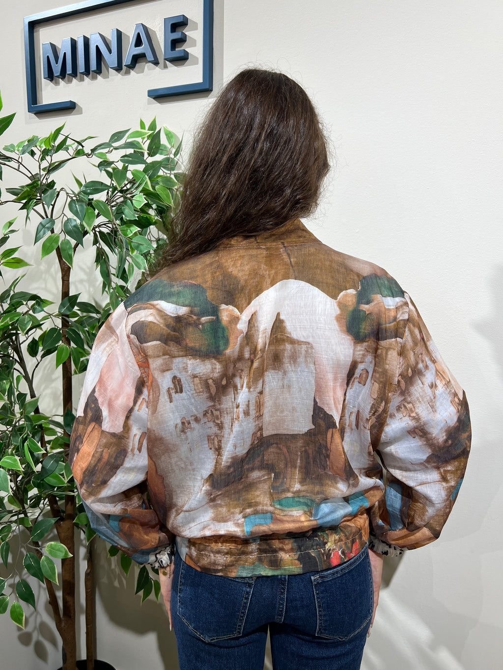 Chaqueta bomber fina