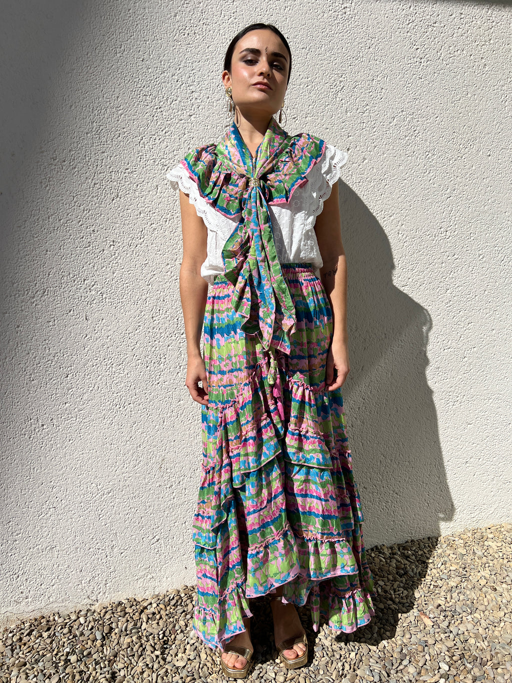 Conjunto Rocío rayas