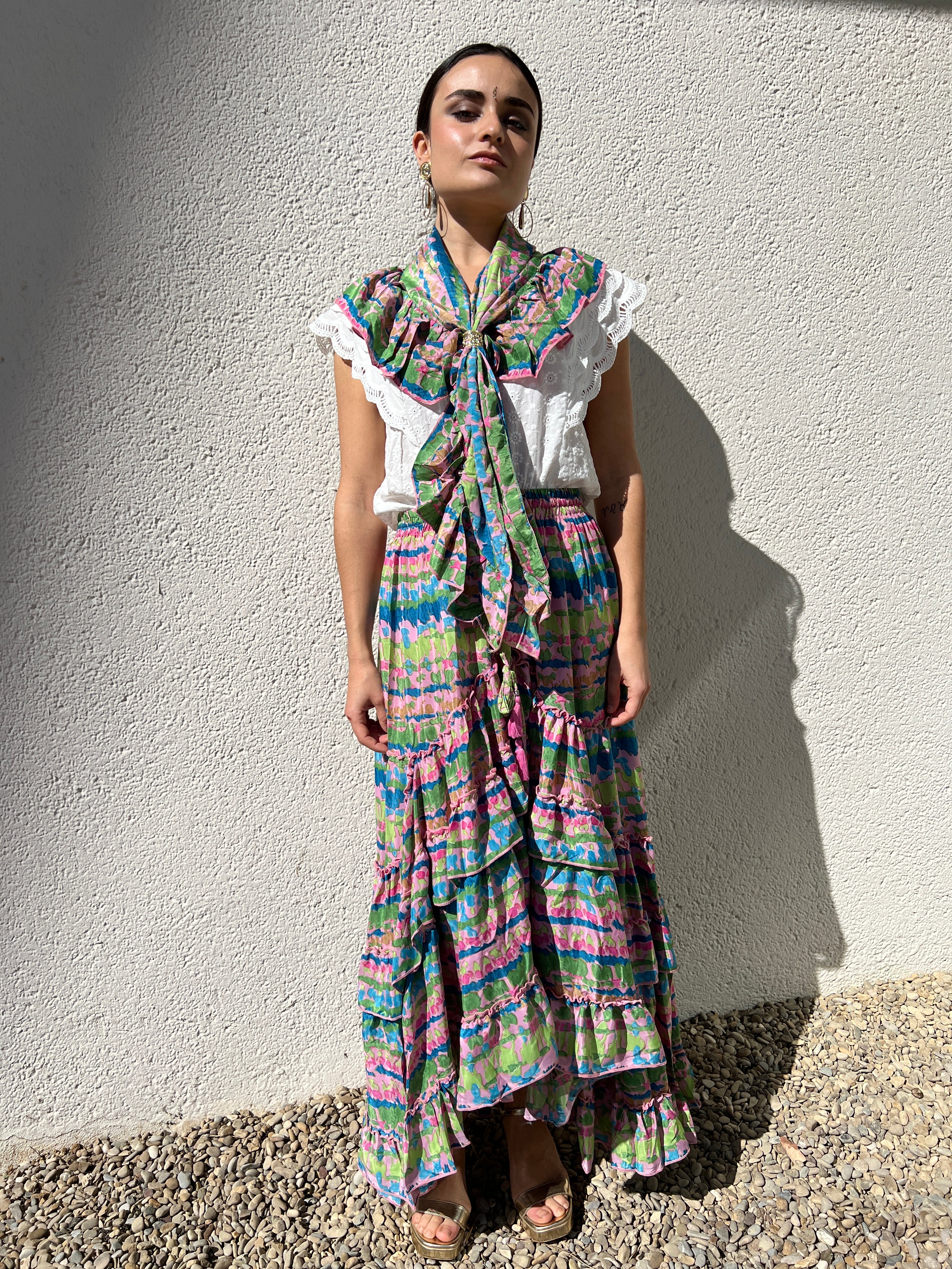 Conjunto Rocío rayas