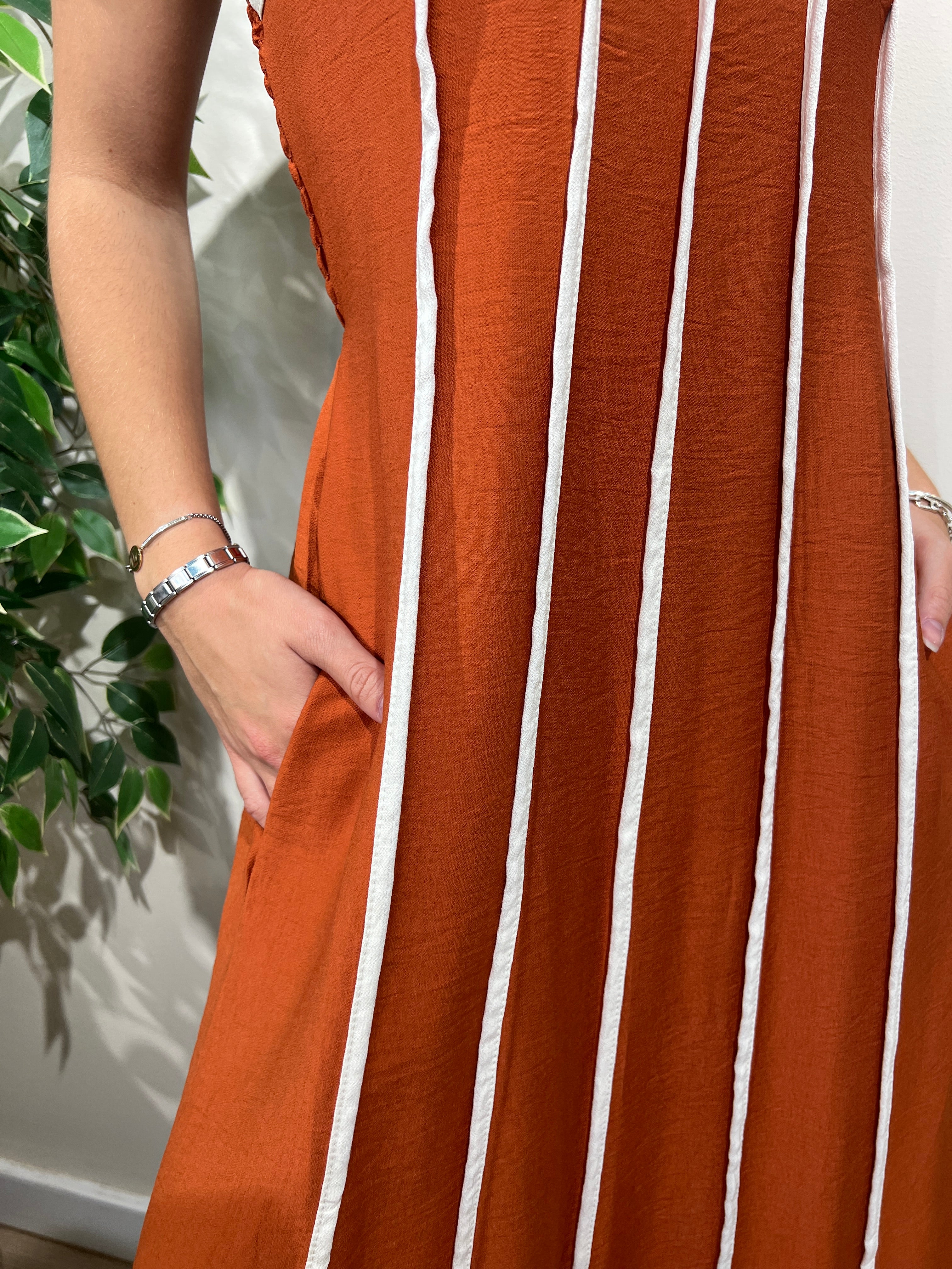 Vestido Anne teja