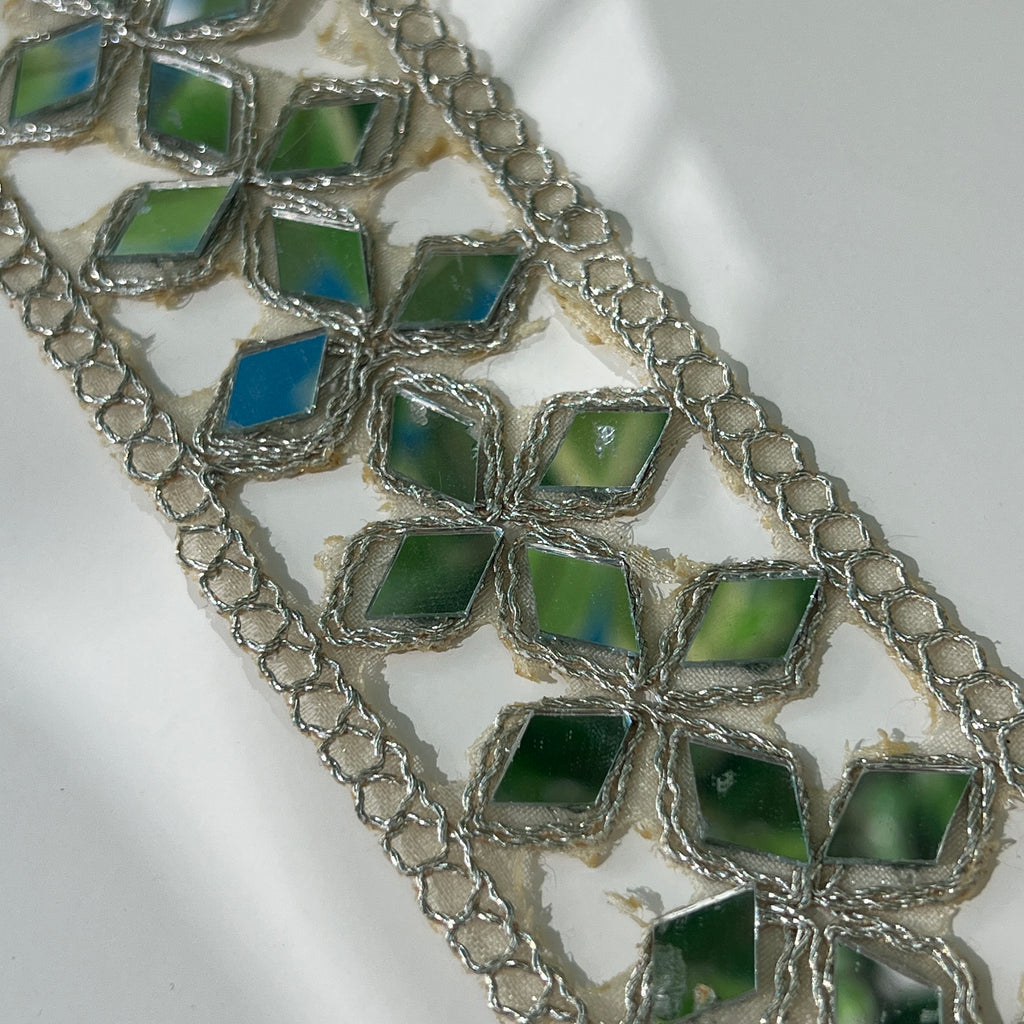 Pulsera cristales dorada