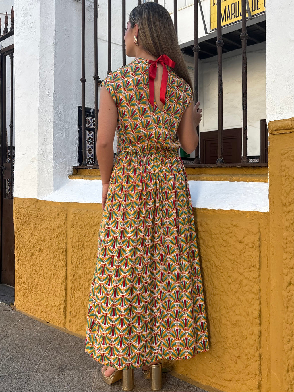 Vestido Atenea amarillo