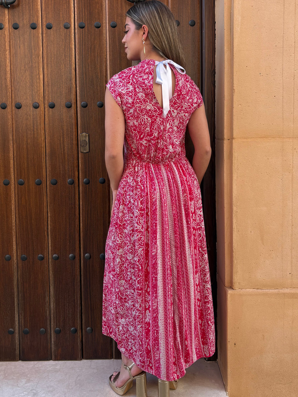 Vestido Atenea rosa