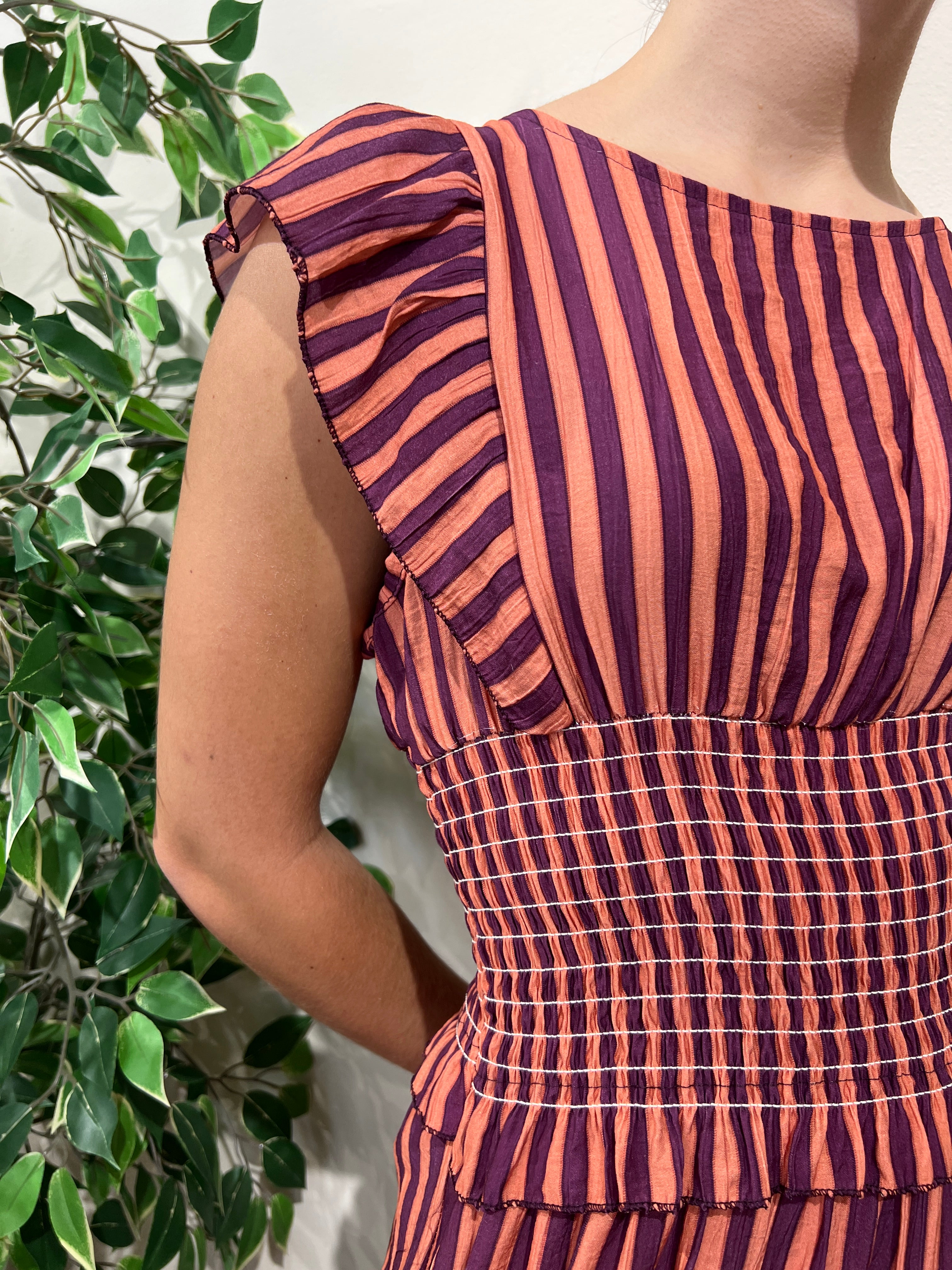 Vestido Sophie rayas