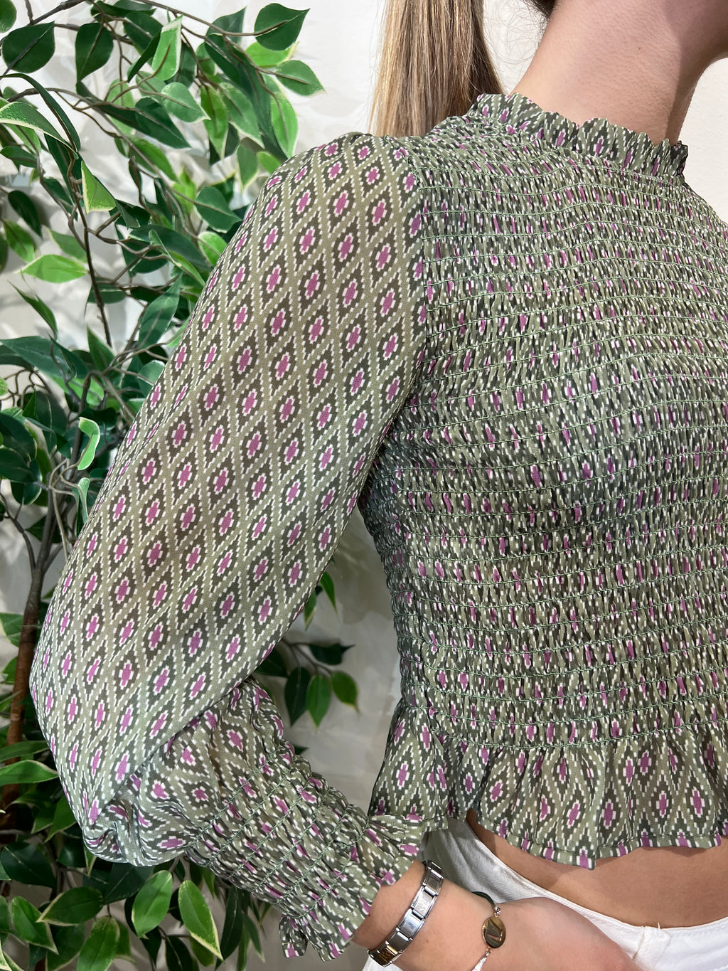 Camiseta Merienne verde