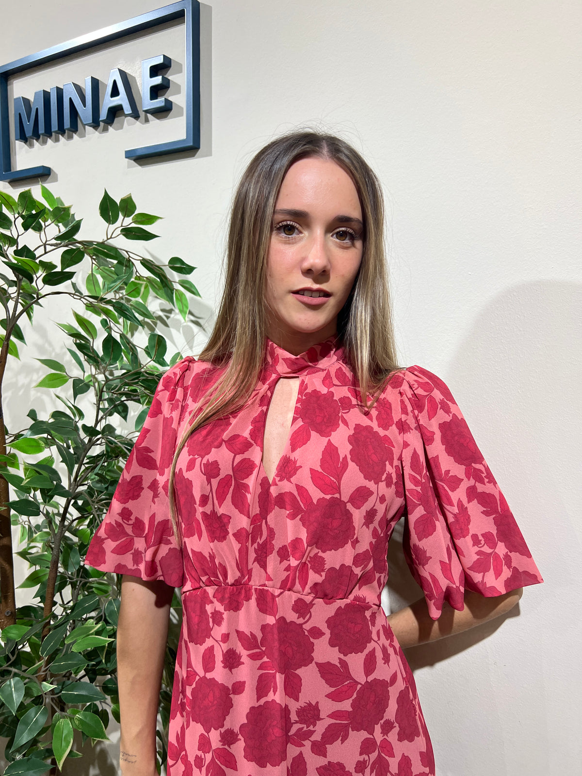 Vestido Renata rosa