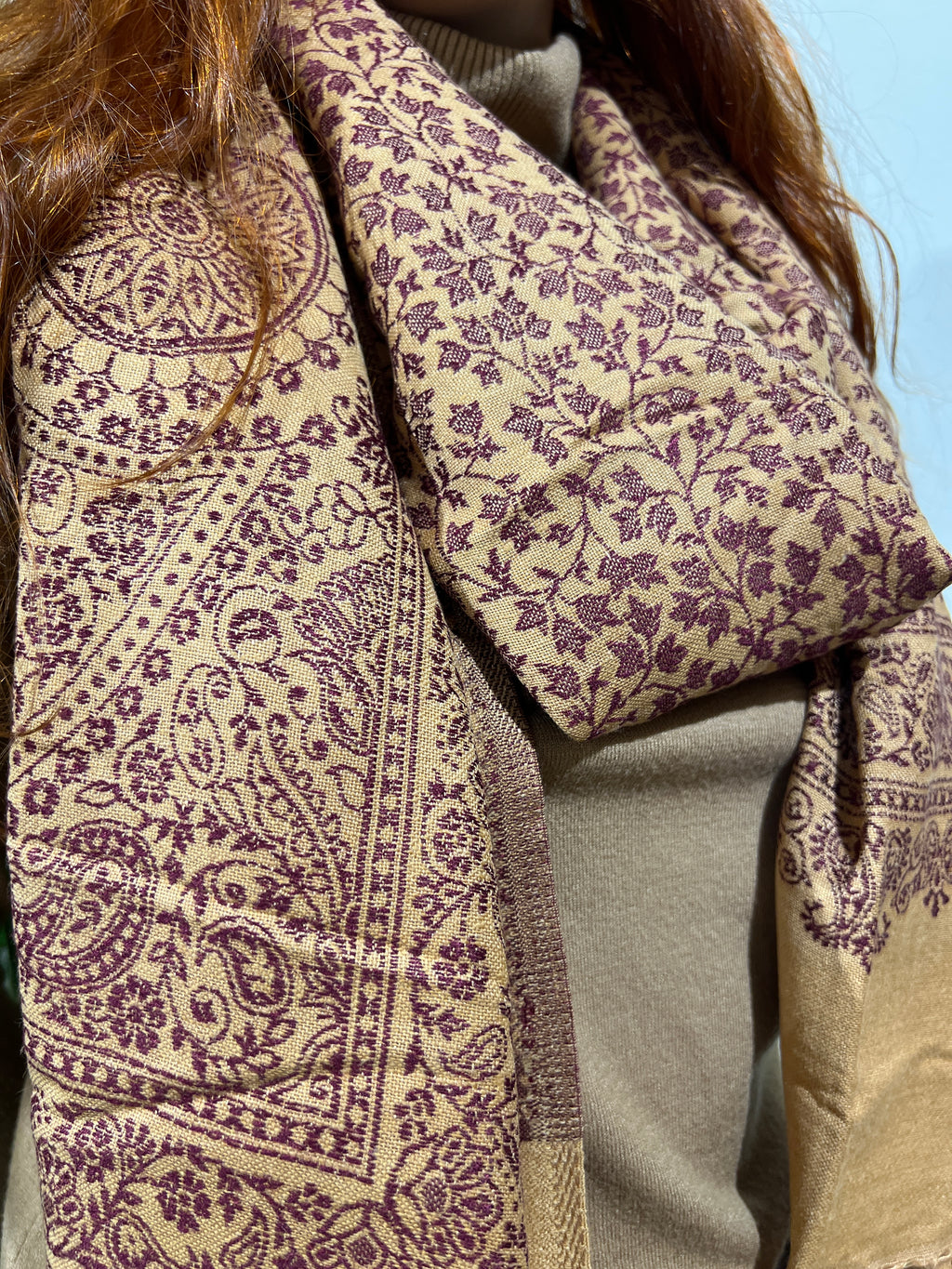 Pañuelo Gaya caramelo