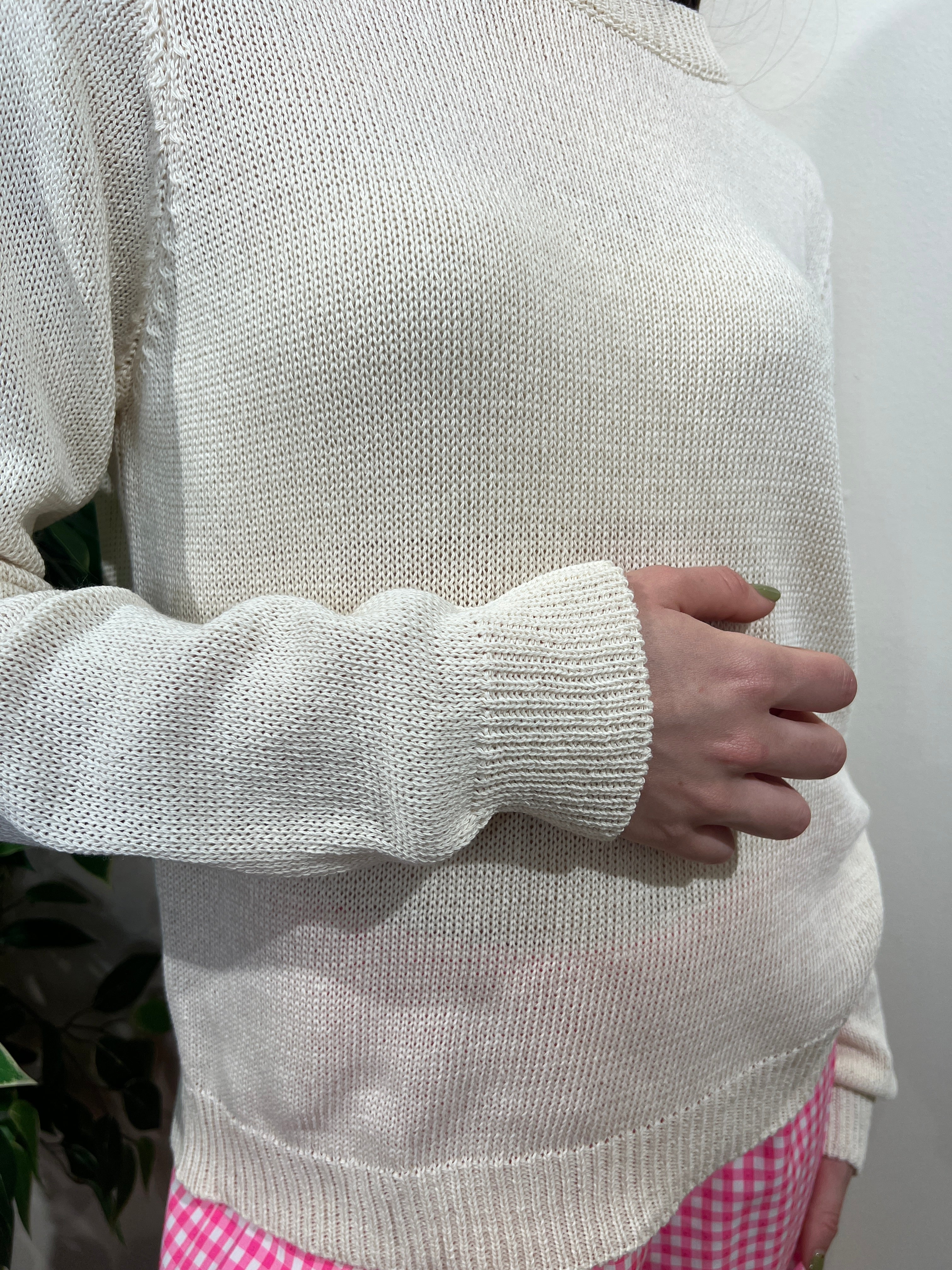 Jersey hilo beige