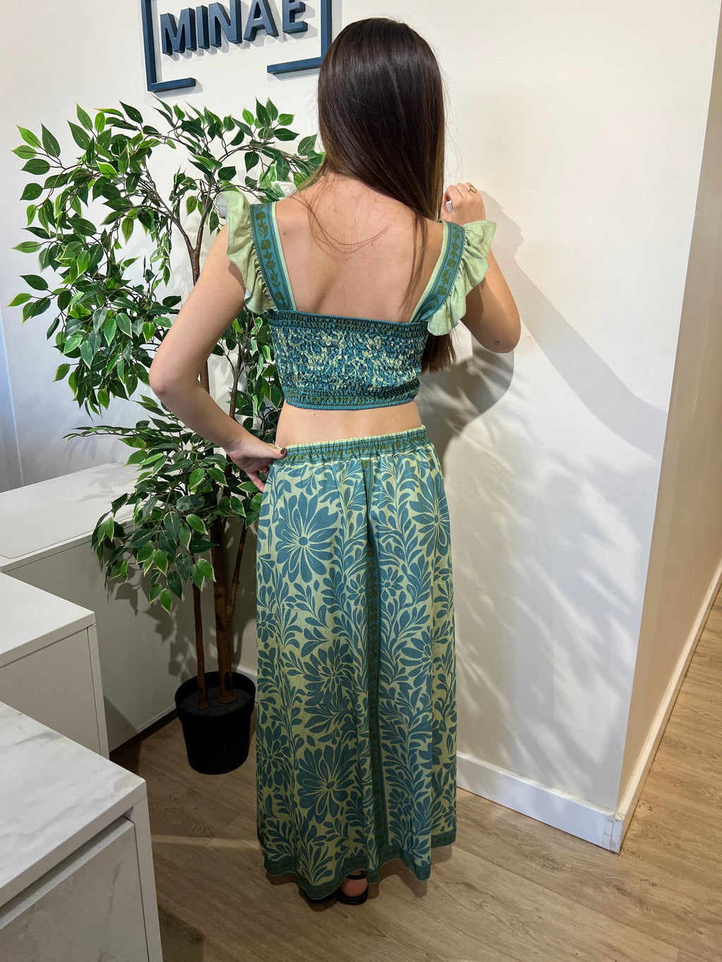 Conjunto Valeria verde