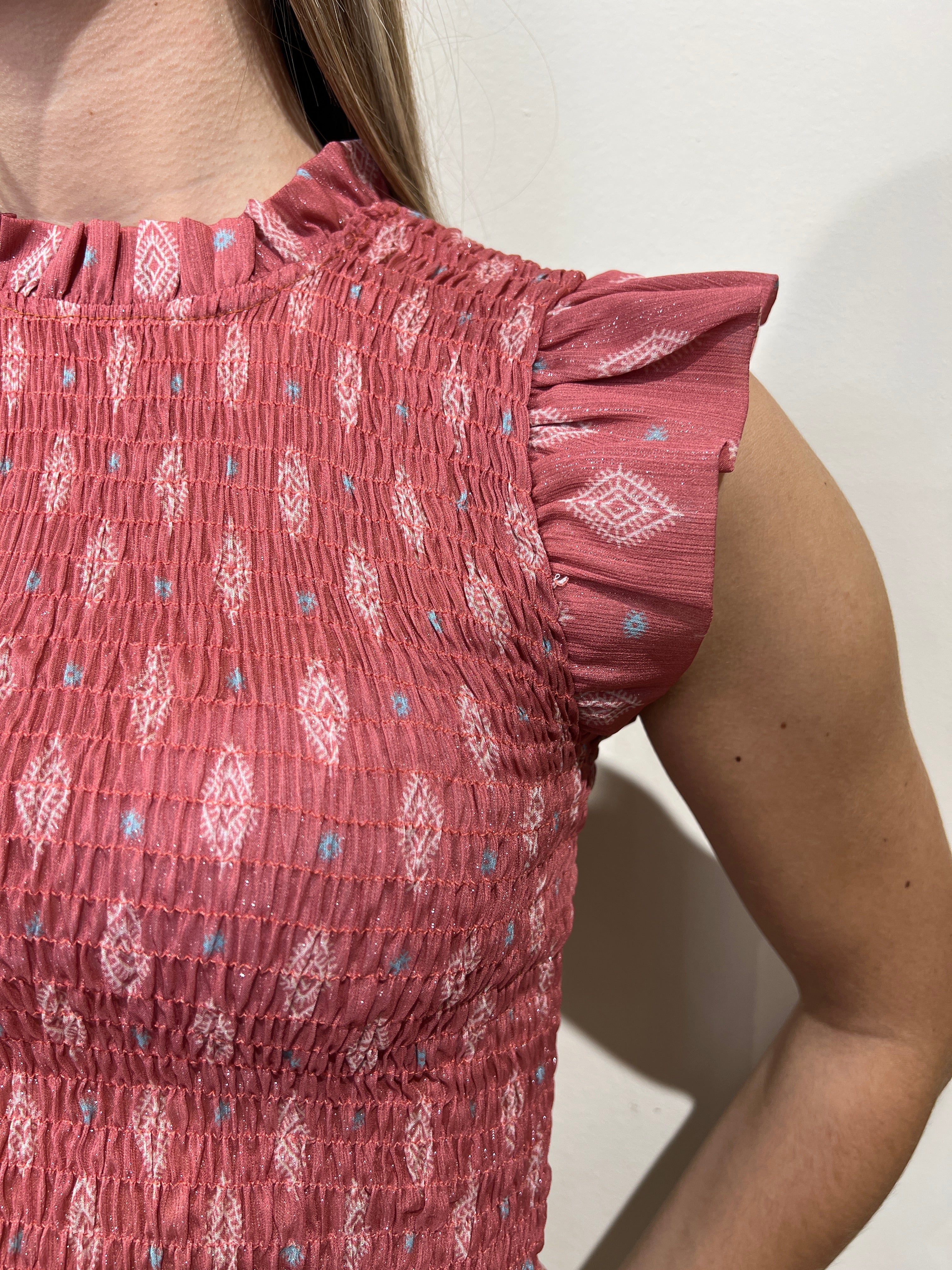 Camiseta Mery coral