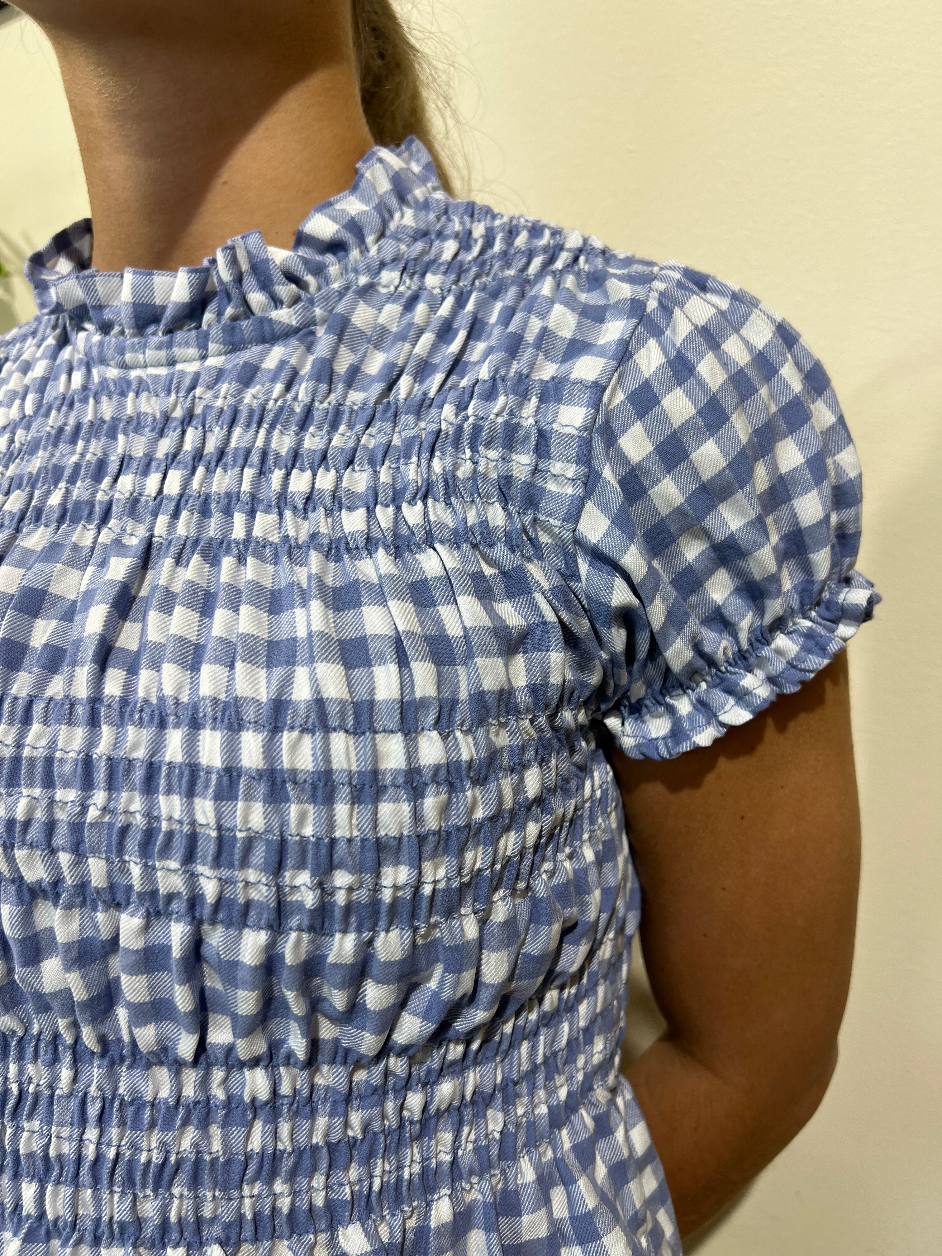 Blusa Aroa celeste