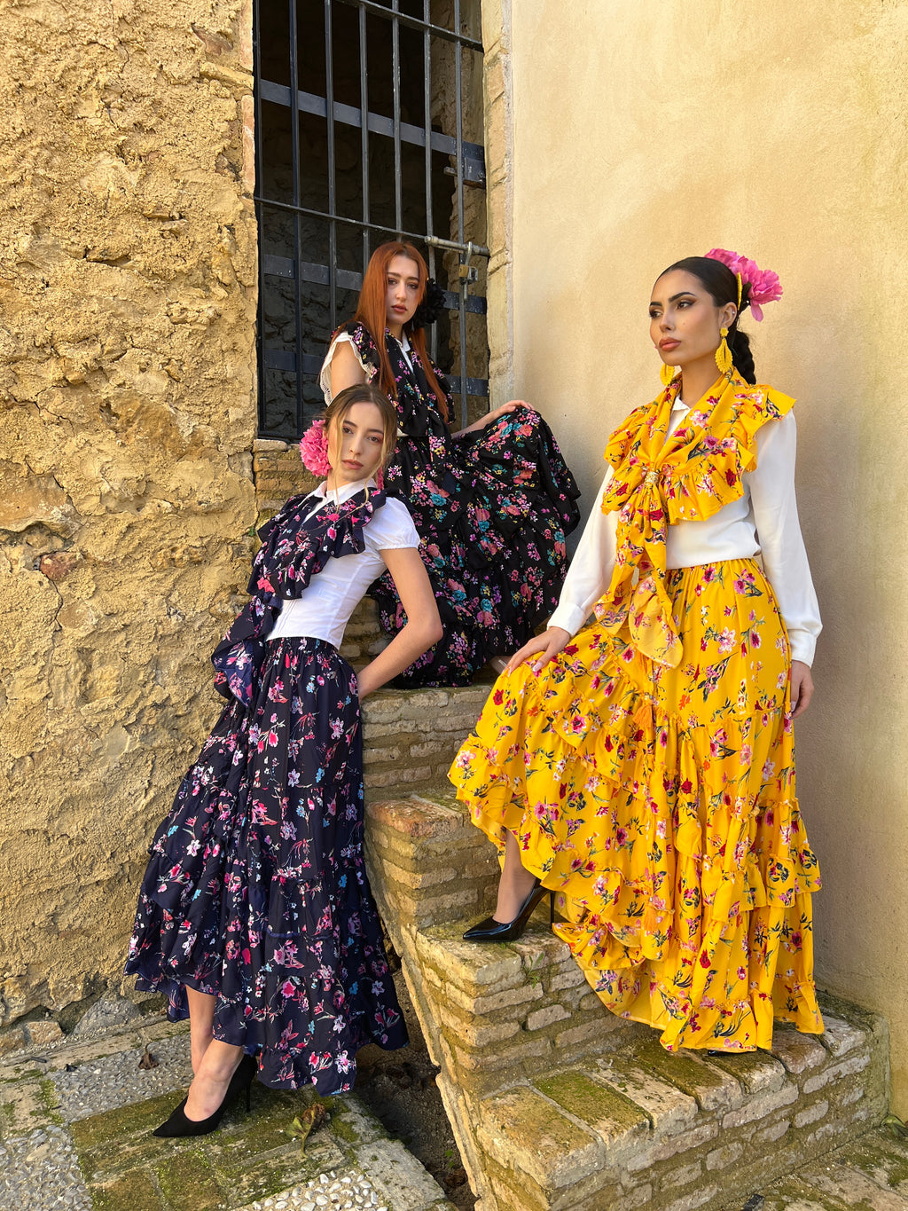 Conjunto Rocío amarillo