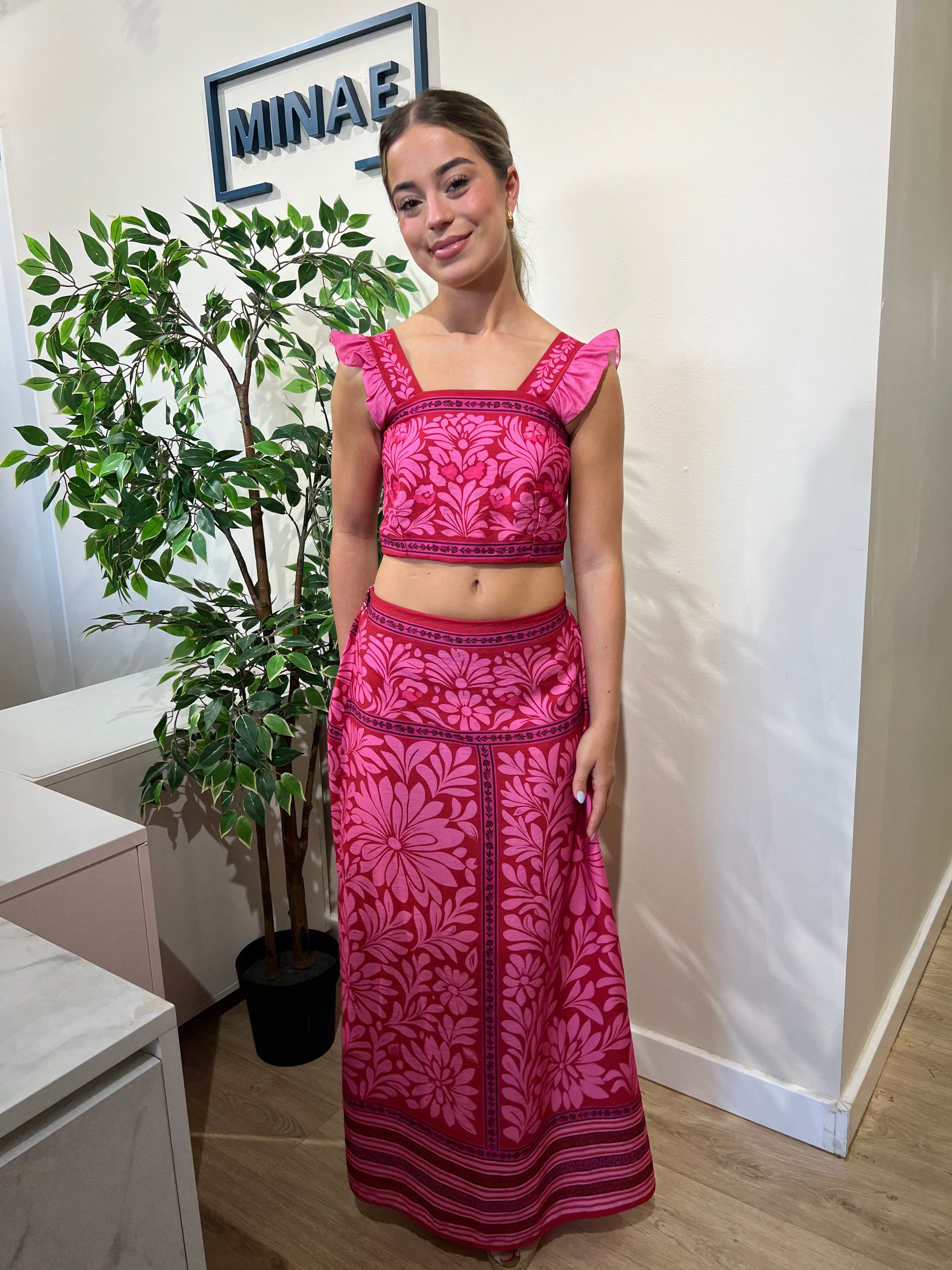 Conjunto Valeria rosa