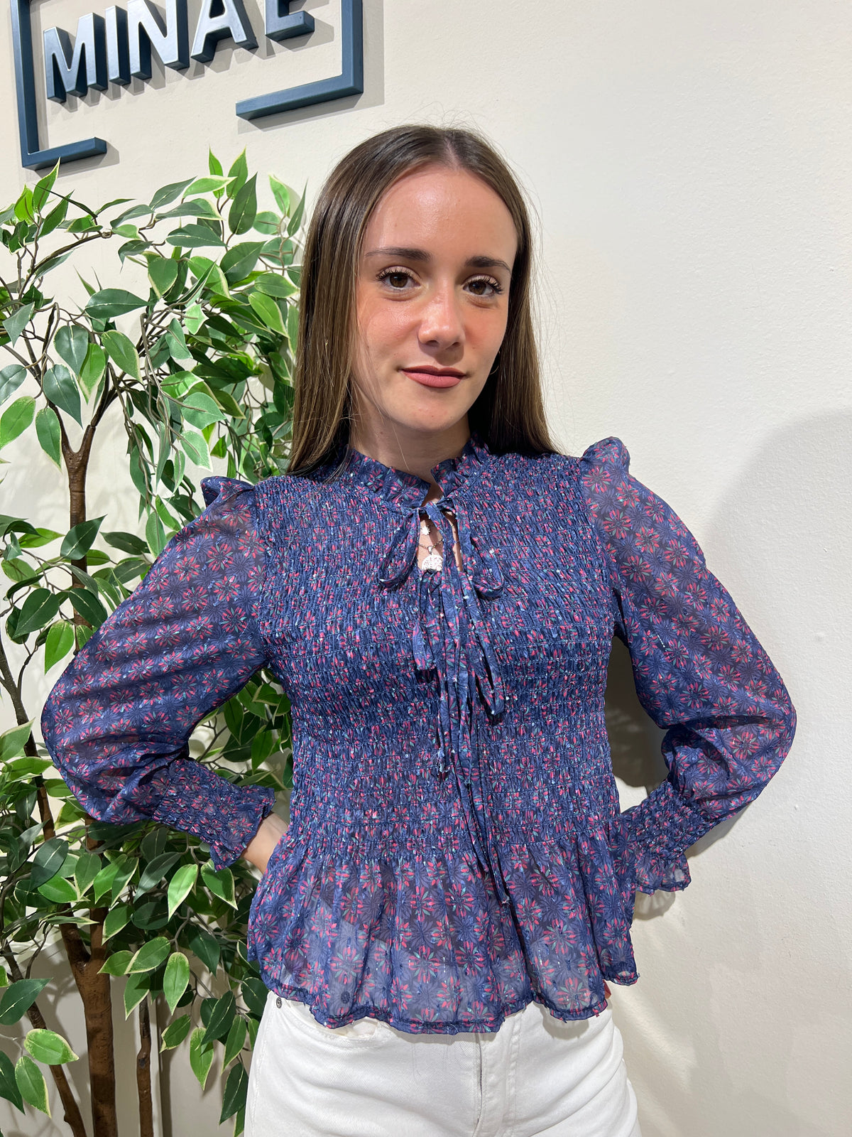 Blusa Marta azul